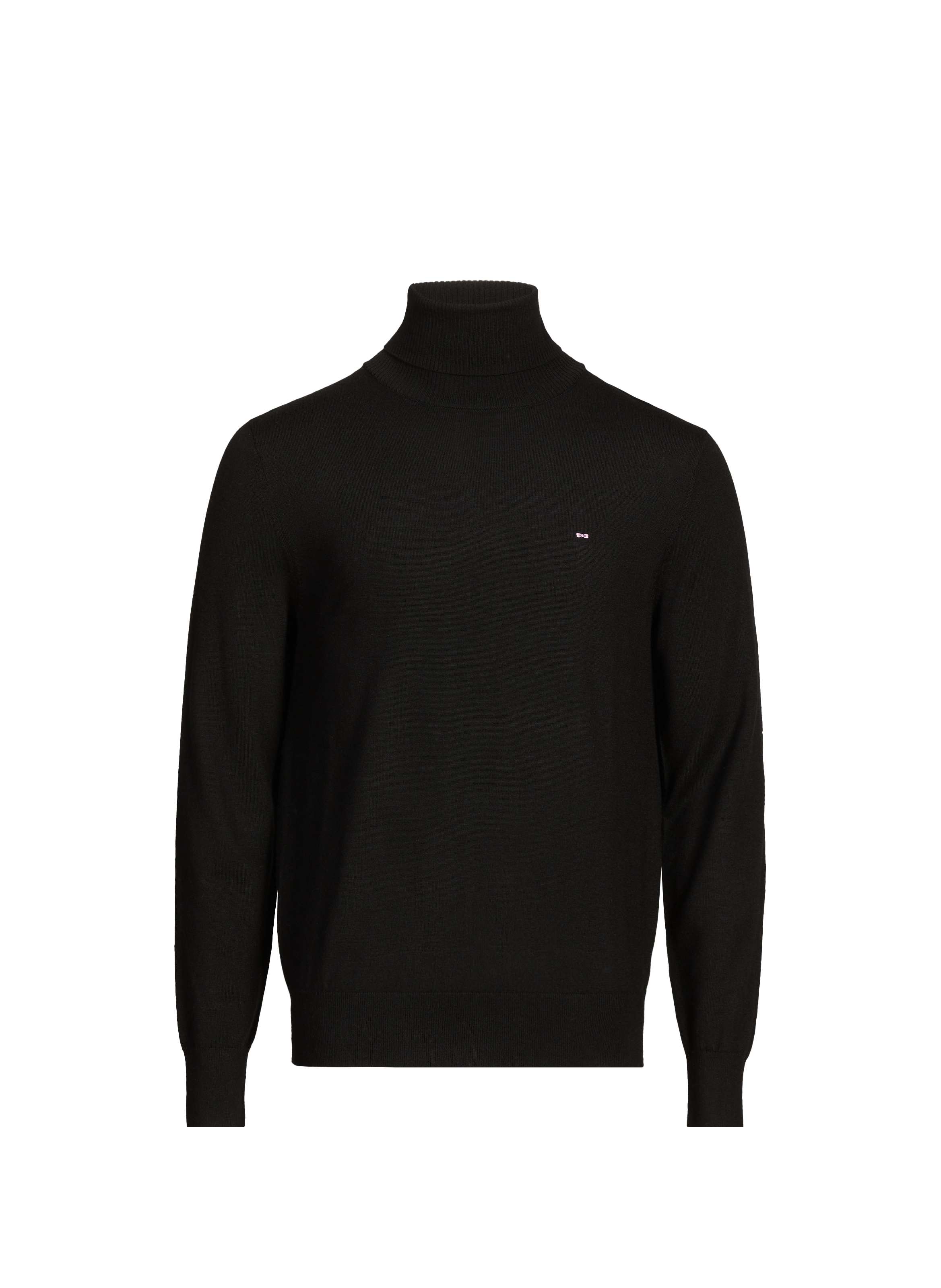 Roll-neck wool Jumper  EDEN PARK Black