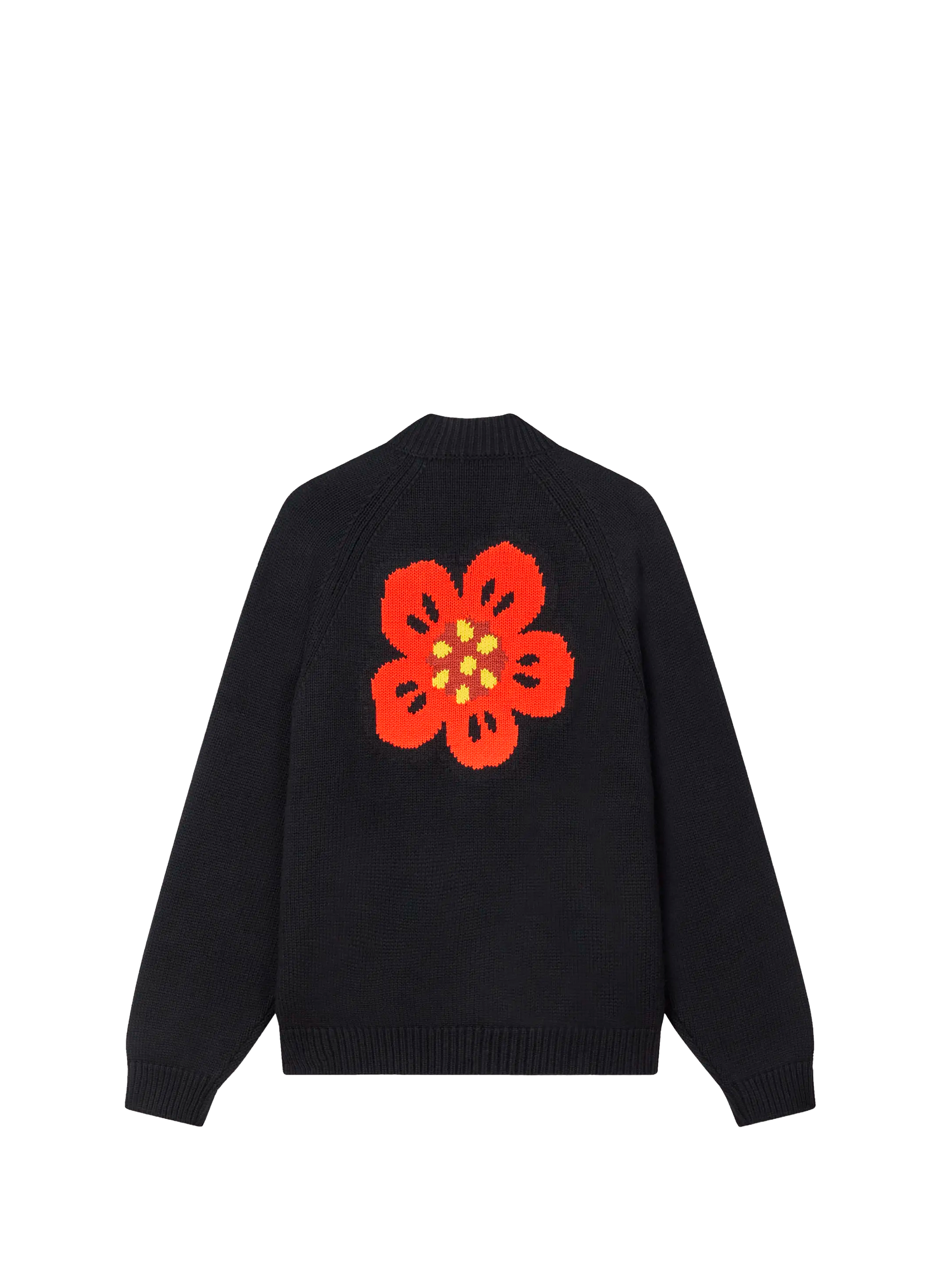 Wool blend Cardigan KENZO Black