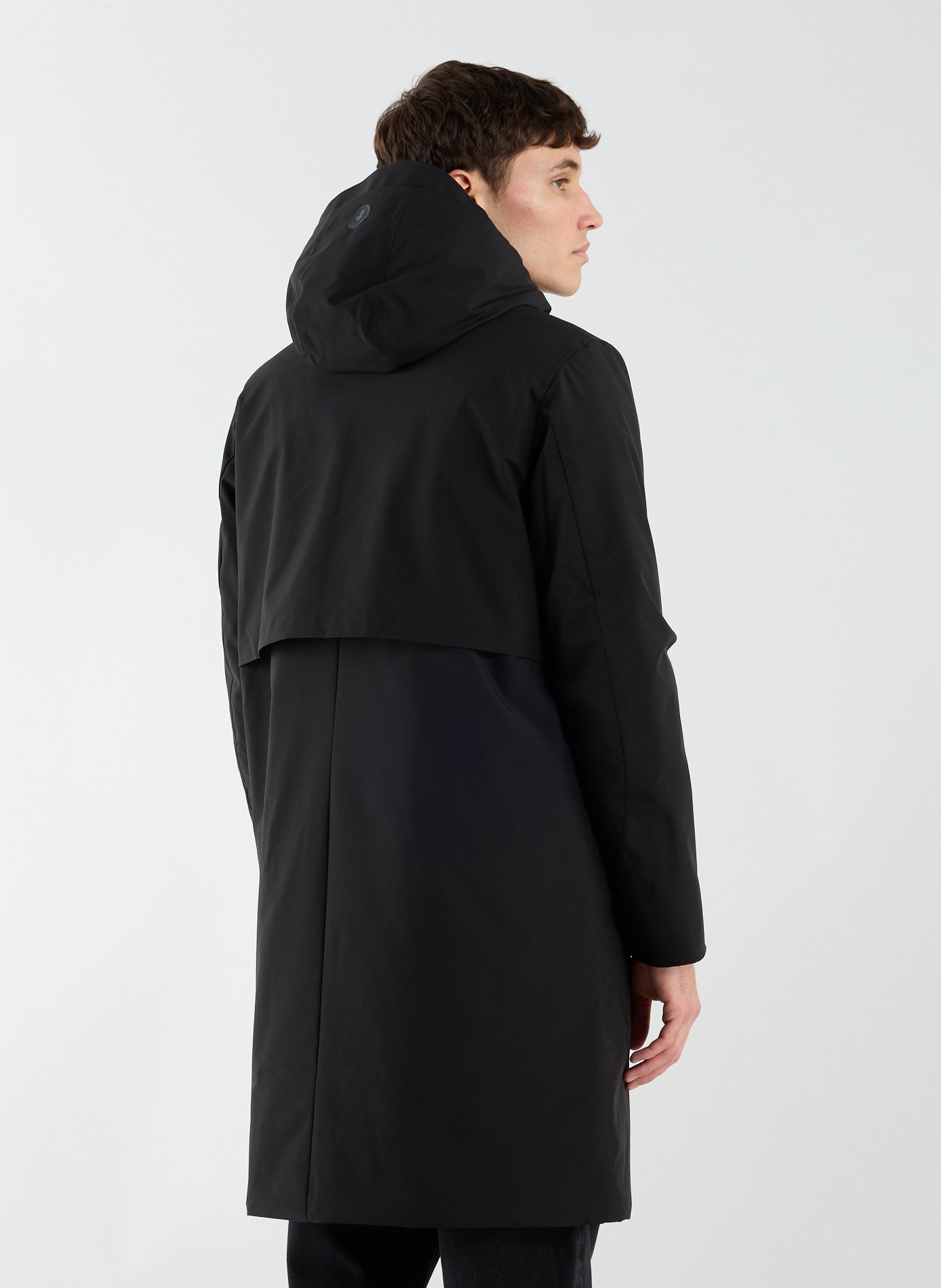 Parka longue à capuche  SAVE THE DUCK Noir