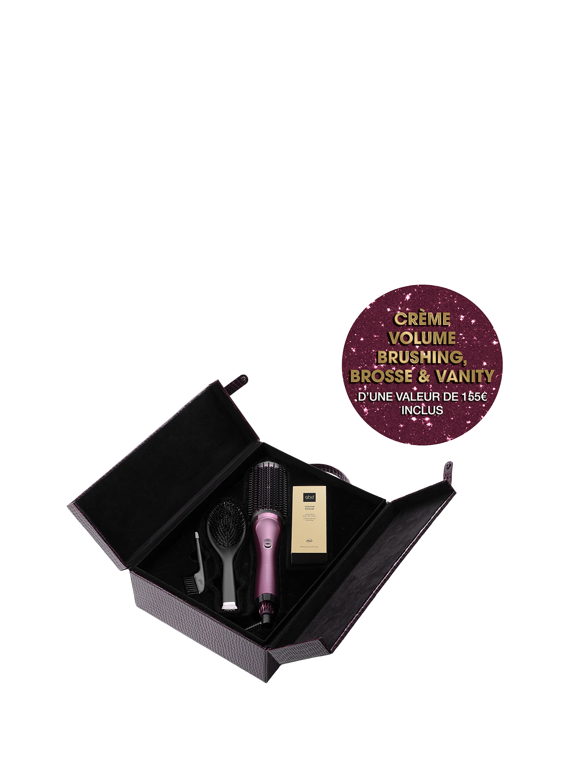 Coffret Deluxe Brosse Soufflante 2-en-1 ghd Duet Blowdry - Collection GHD Cherry Chic GHD No color