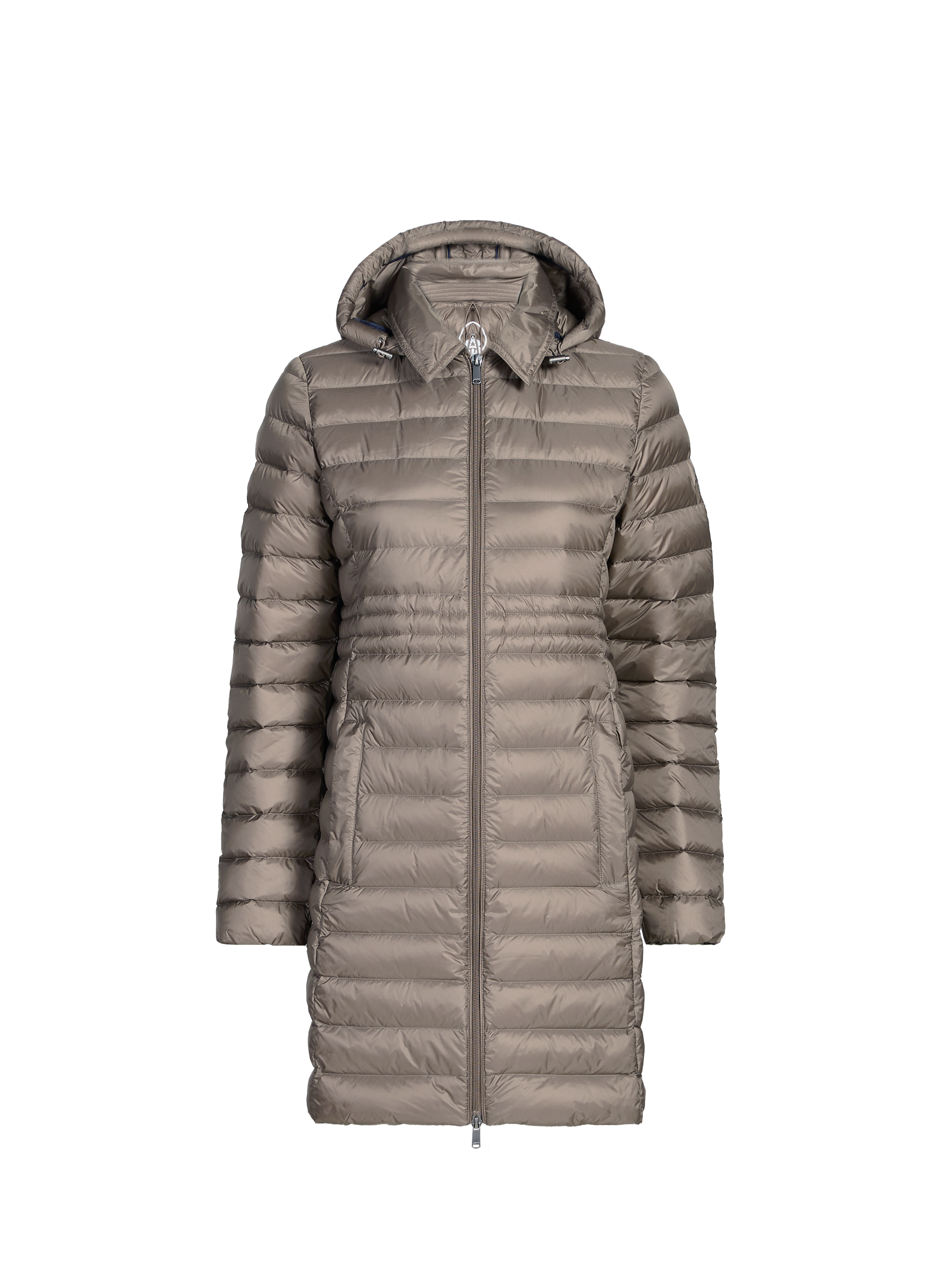 Long padded down jacket JOTT Grey