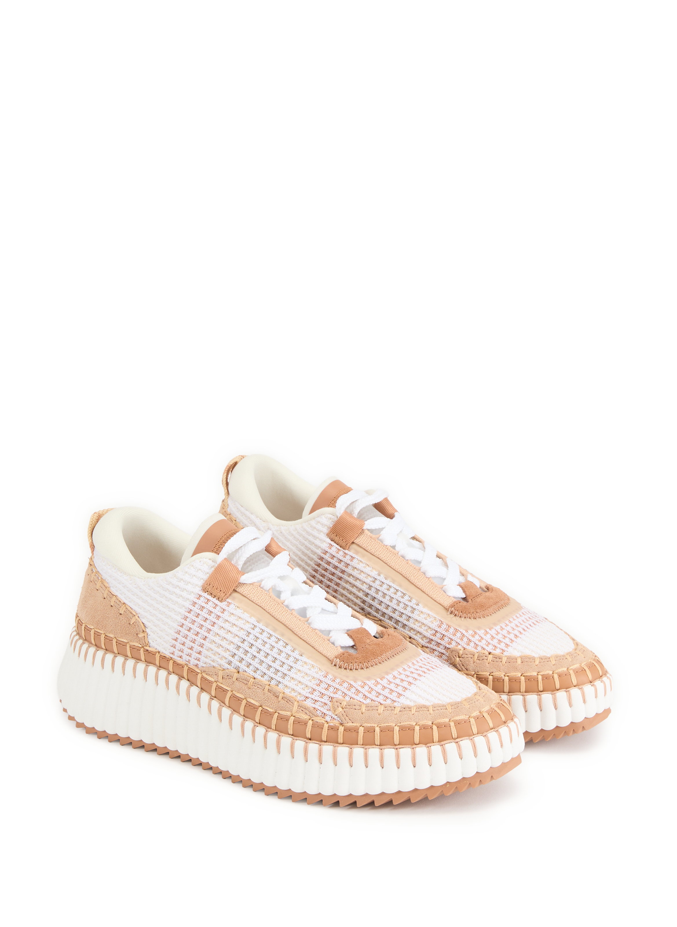 Baskets Nama CHLOÉ Marron