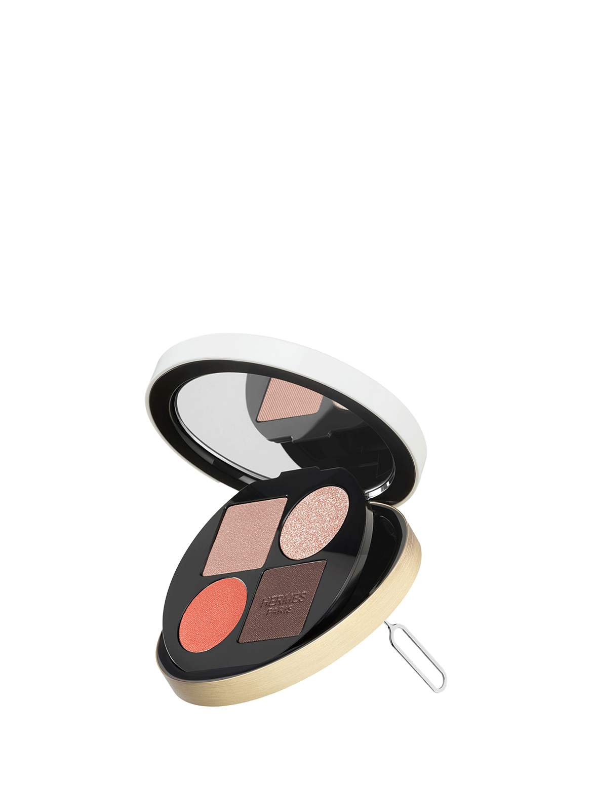 HERMÈS Ombres d?Hermès quad eyeshadow palette refill, Ombres Fauves Ombres fauves