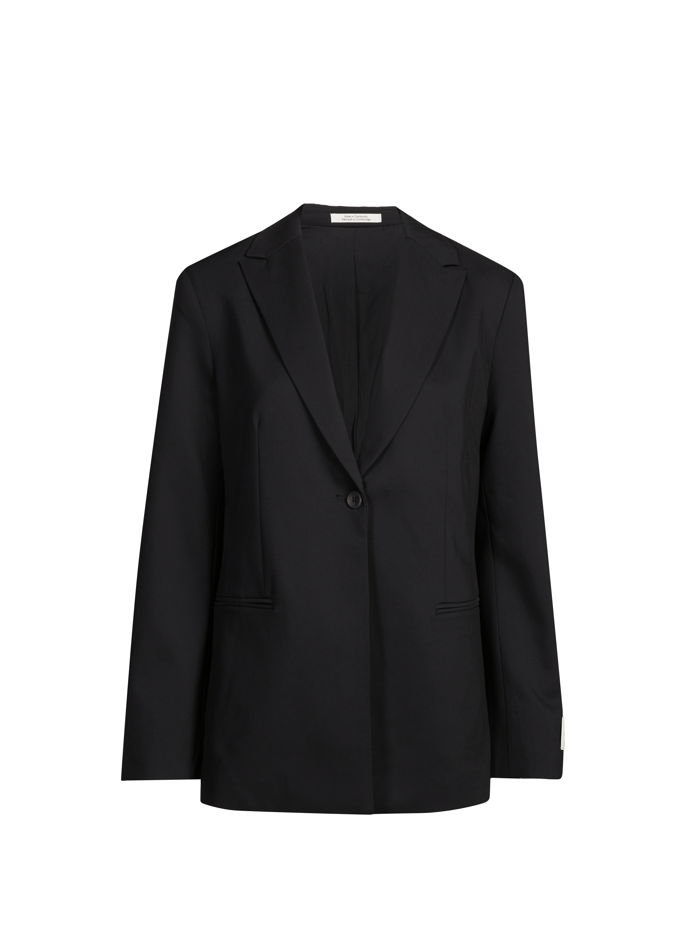 Plain blazer CALVIN KLEIN Black