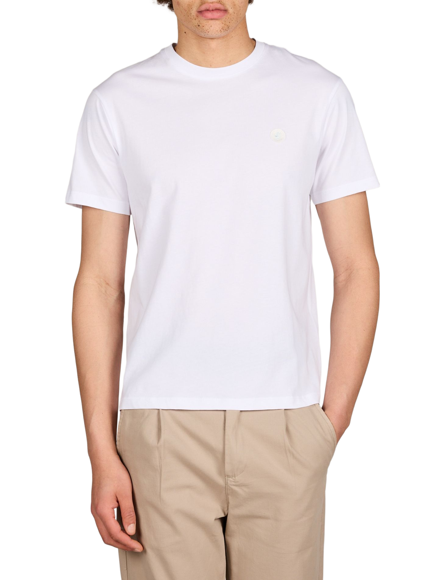 Tee-shirt droit en coton SAVE THE DUCK Blanc