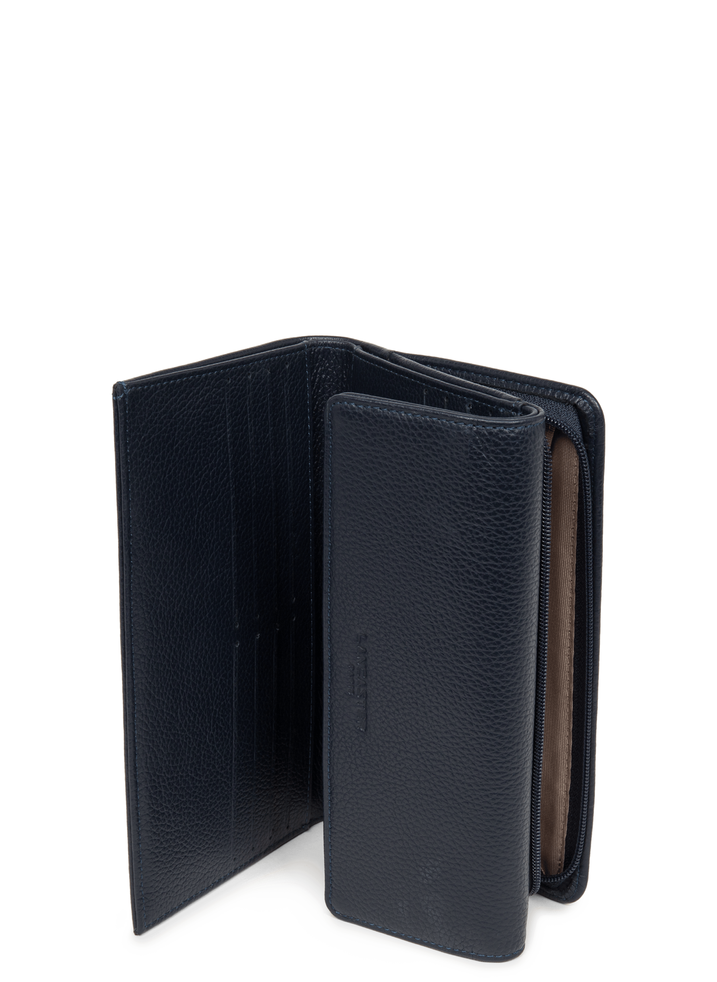 Back to back organizer wallet - foulonné pm LANCASTER Blue