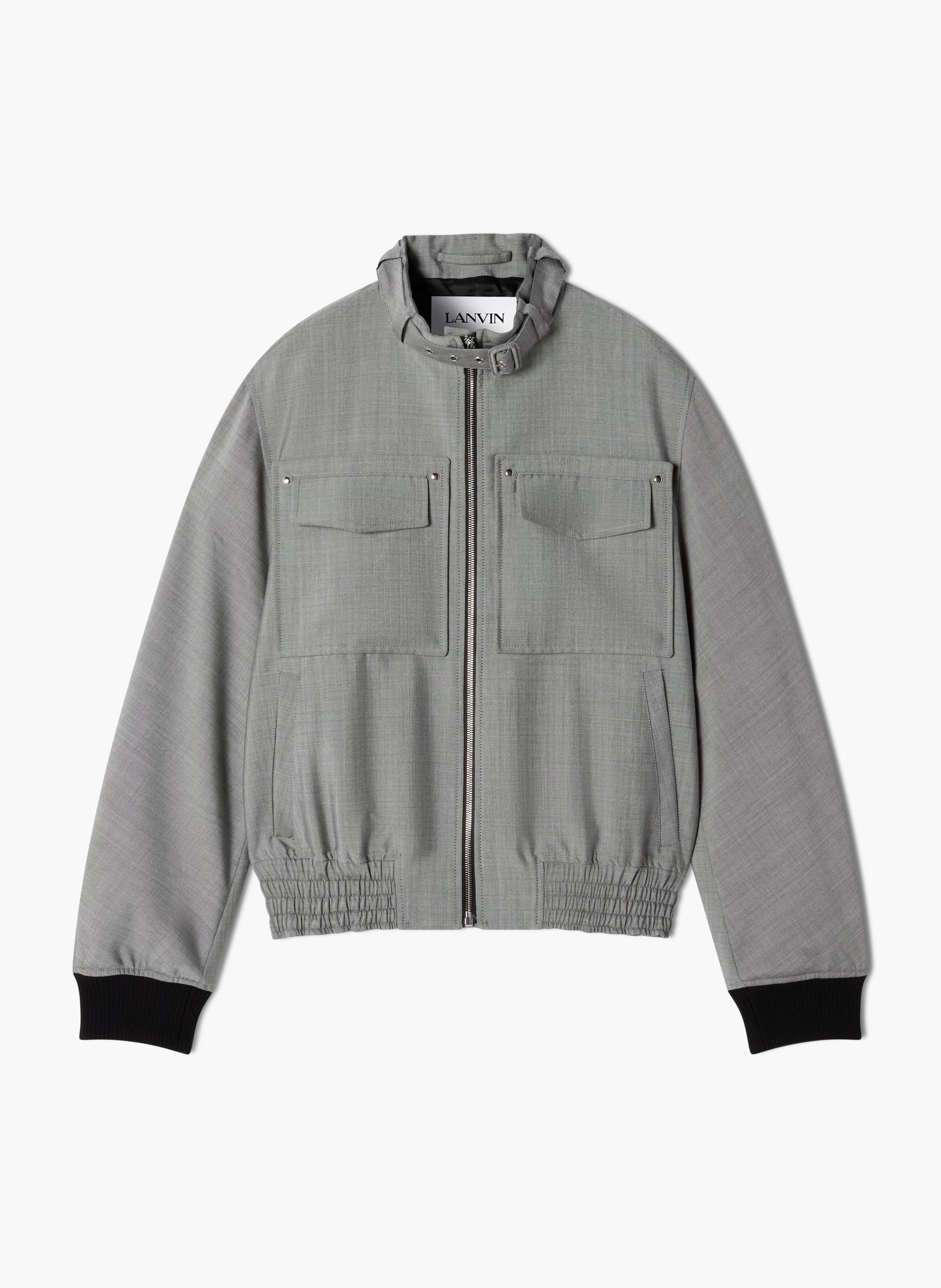 Blouson en laine mohair LANVIN Noir