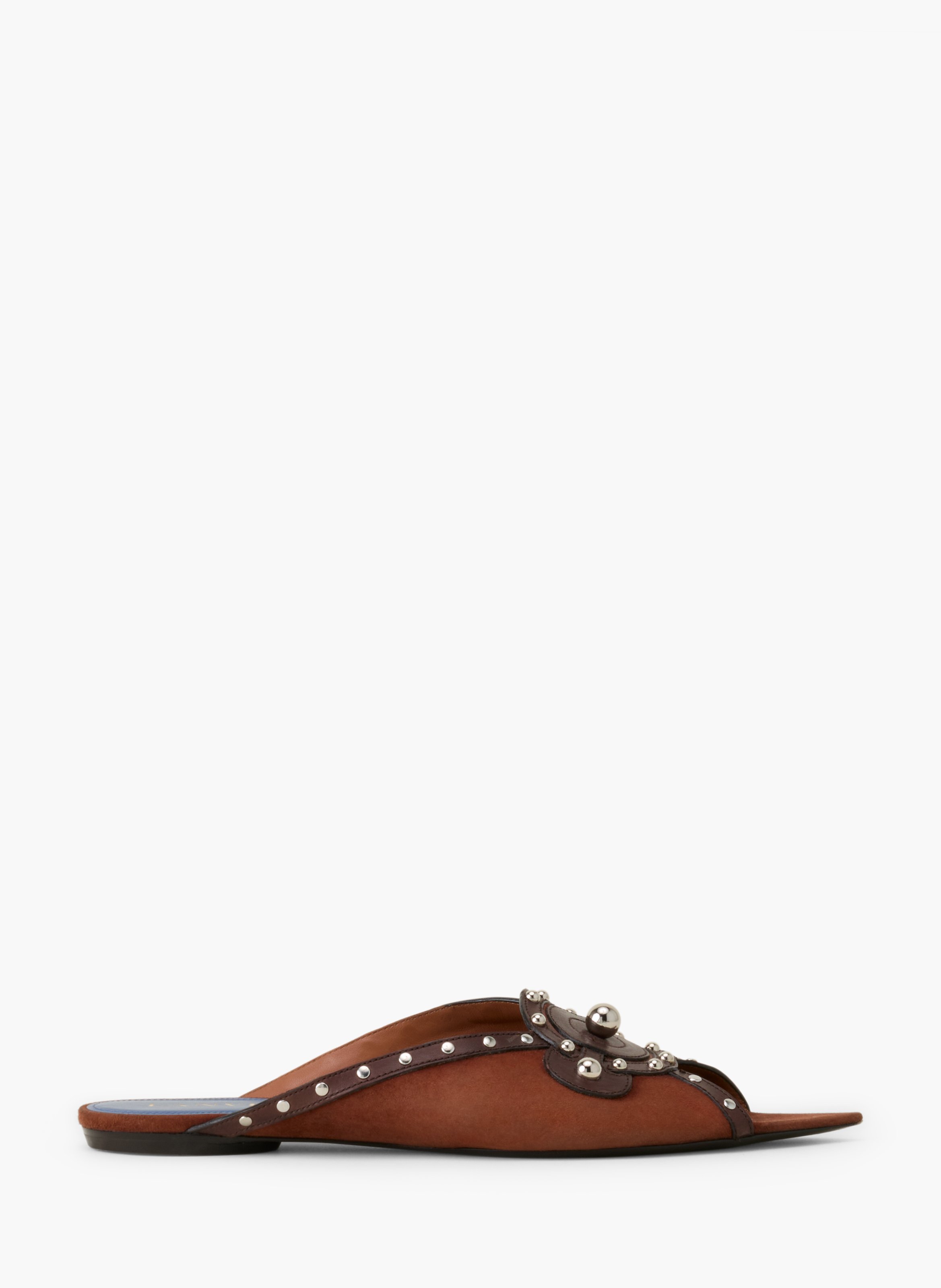 Mule plate eclipse LANVIN Marron