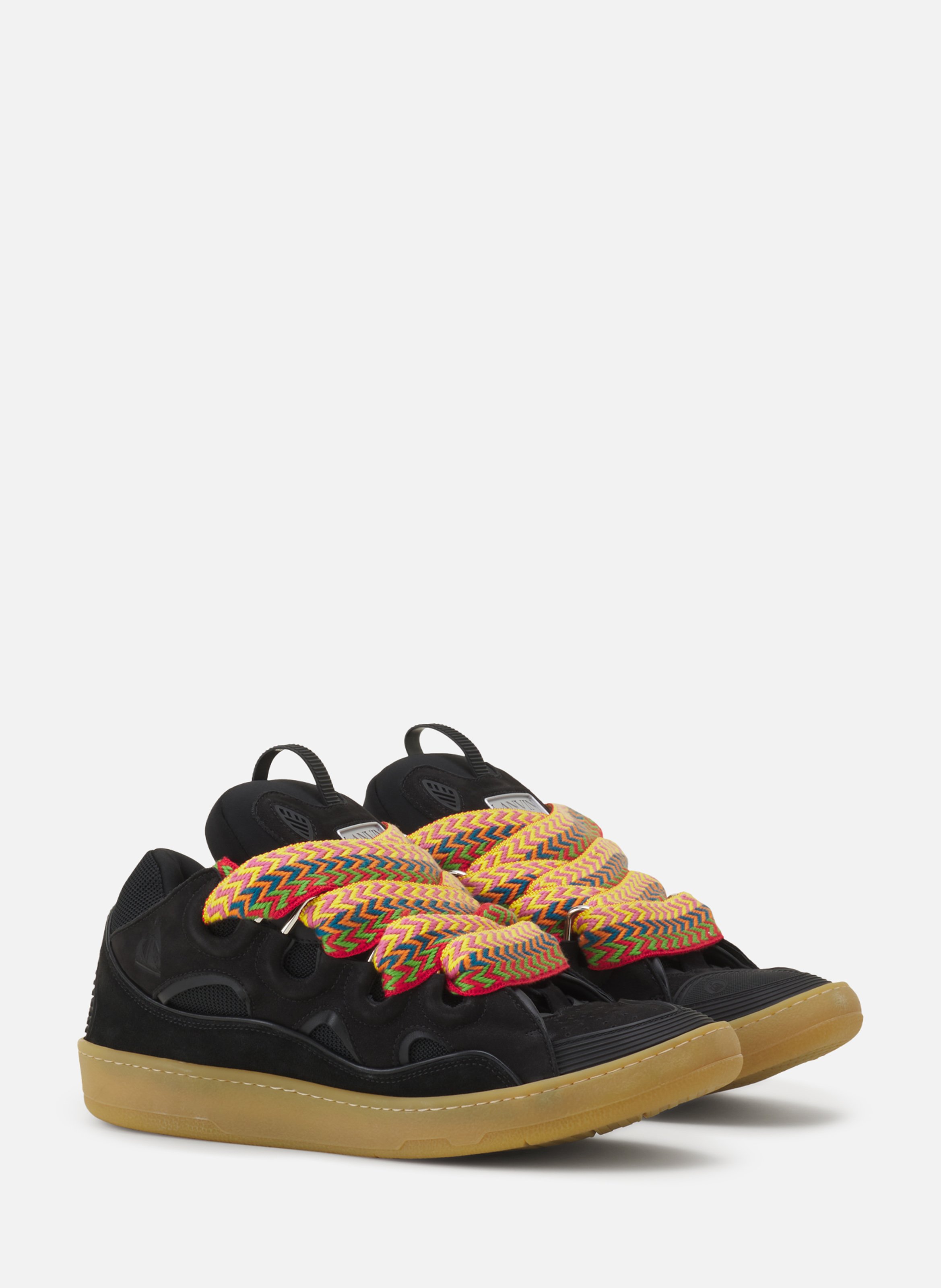 Sneakers curb en cuir LANVIN Noir