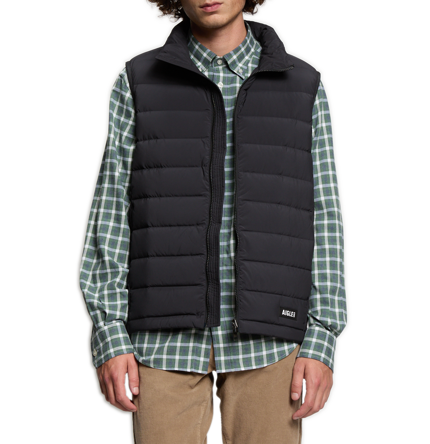 Gilet trapuntato senza maniche AIGLE Nero