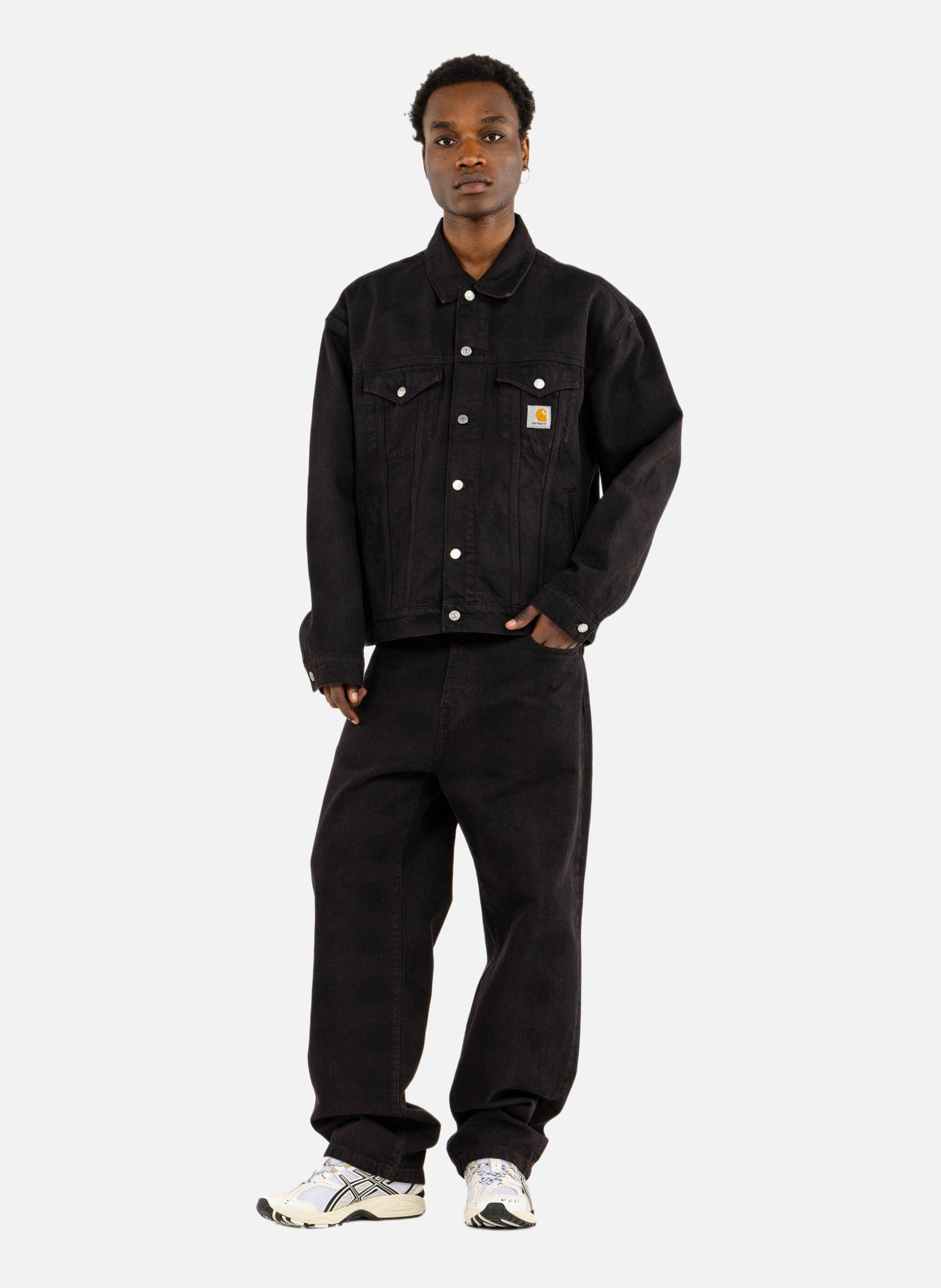 Veste everson trucker jacket CARHARTT WIP Noir
