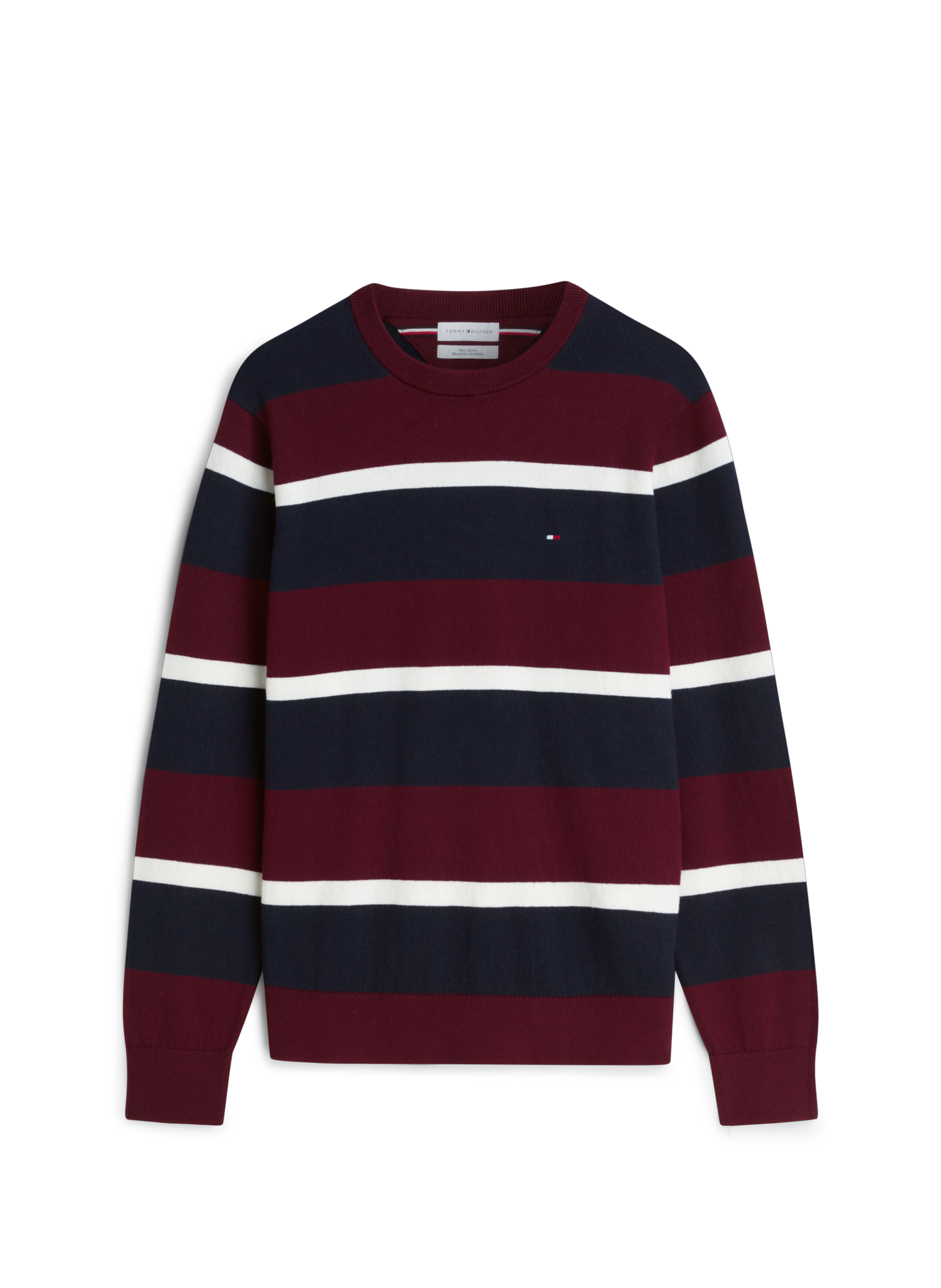 Cotton and cashmere sweater TOMMY HILFIGER Multicolour