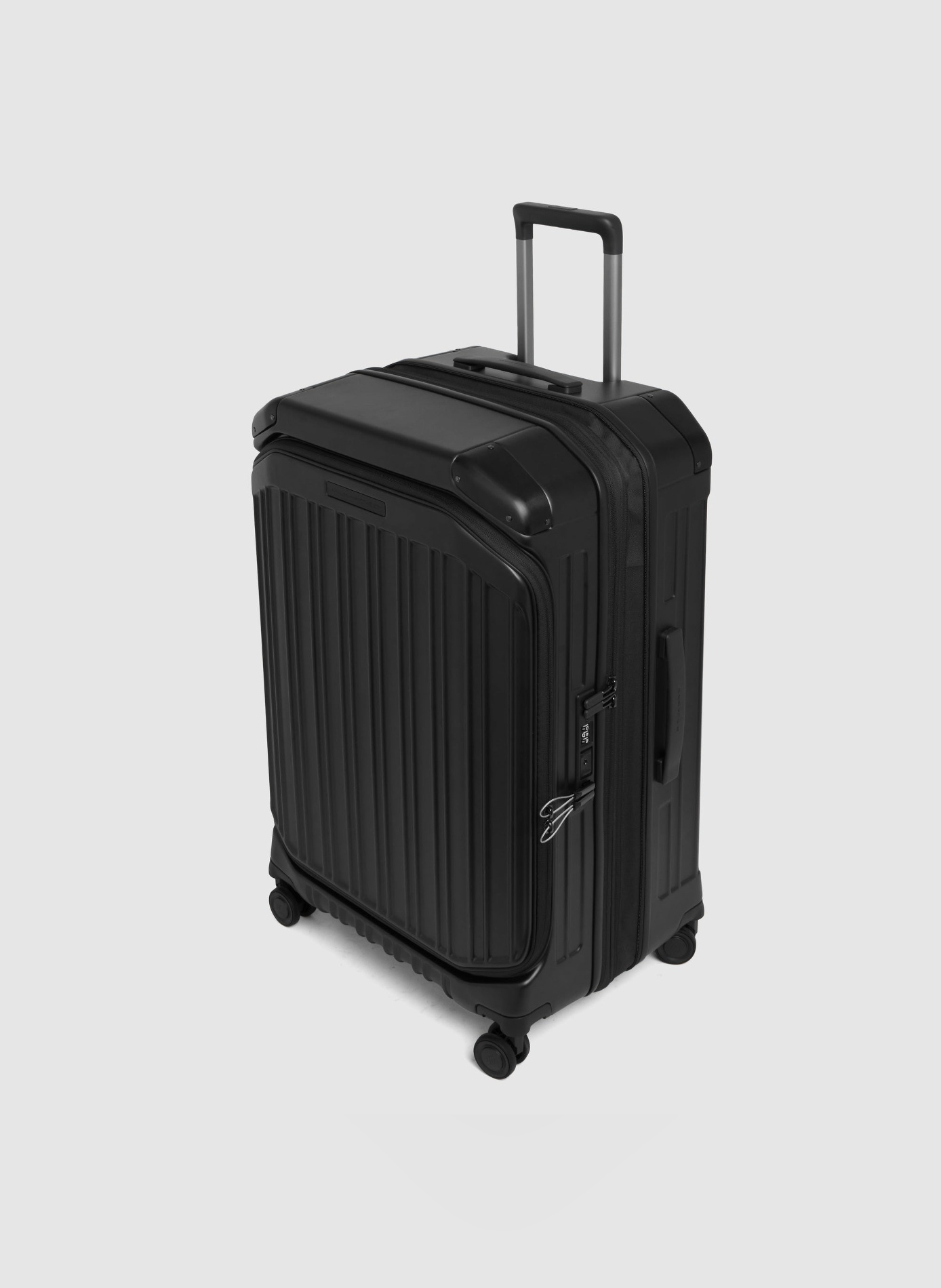 Valise taille moyenne à 4 roues expansible PIQUADRO Noir