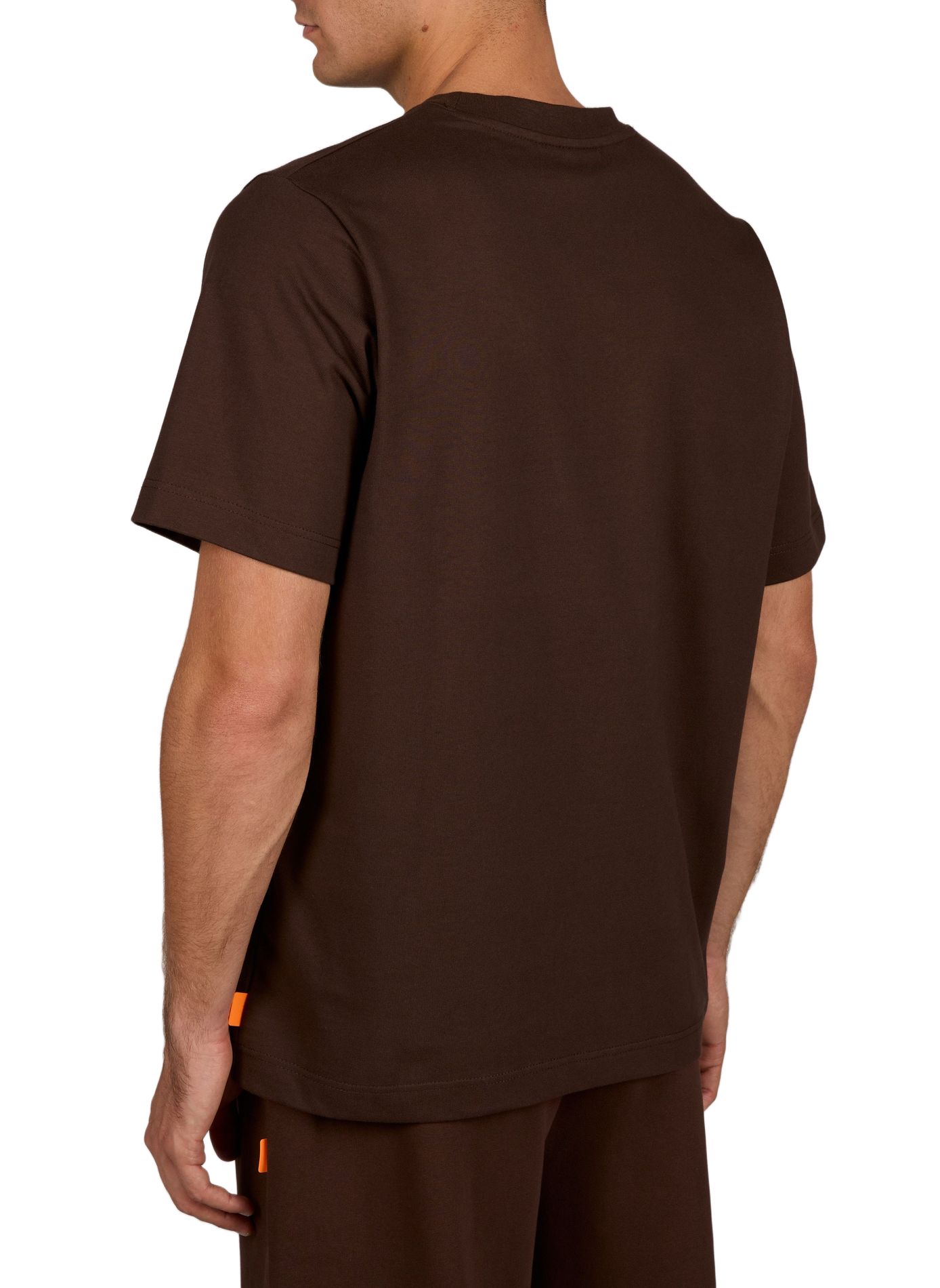Loose-fitting plain cotton t-shirt GERTRUDE Red
