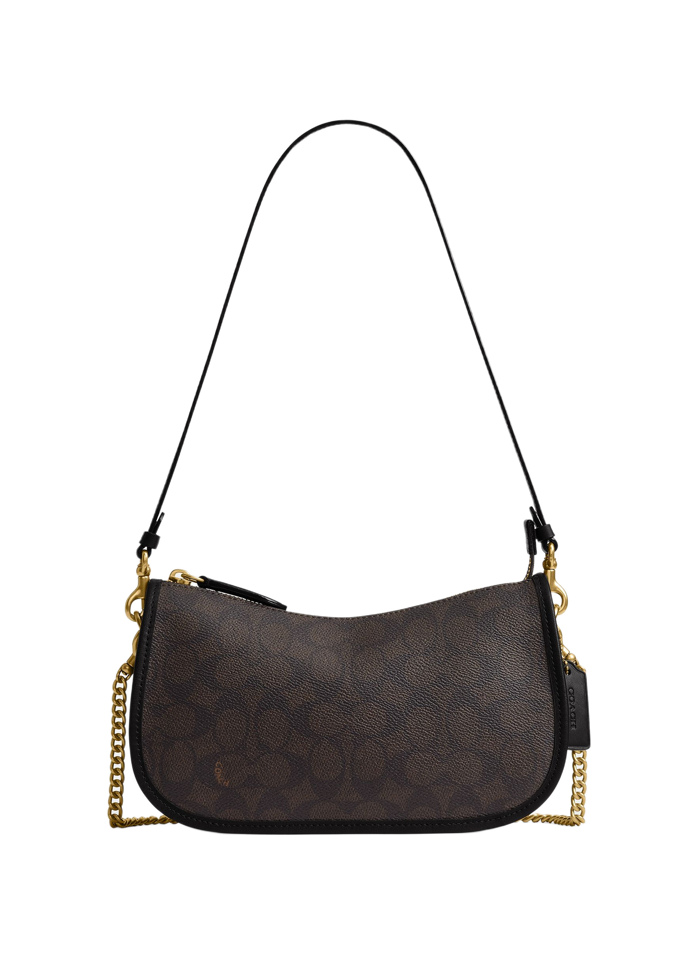Waverly Monogrammed Handbag COACH Black