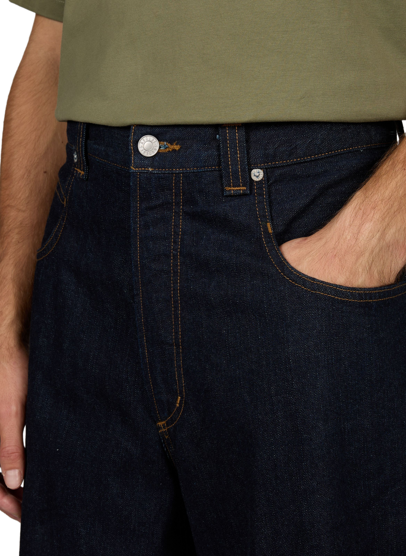 Wide cotton jeans AGOLDE Blue