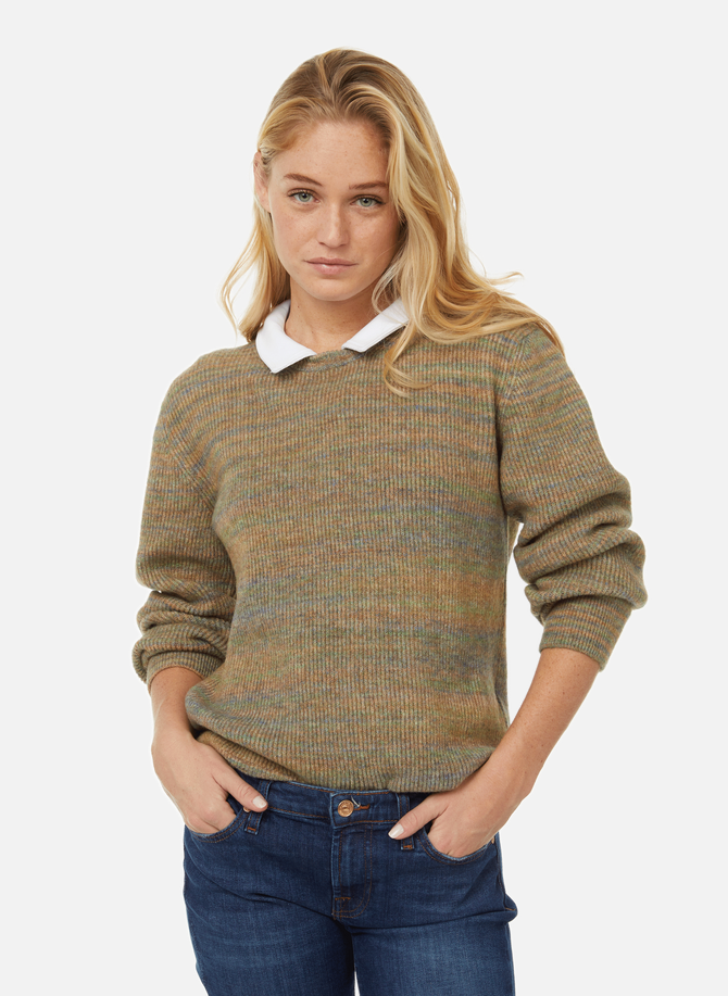 Elsa striped wool-blend jumper A.P.C.
