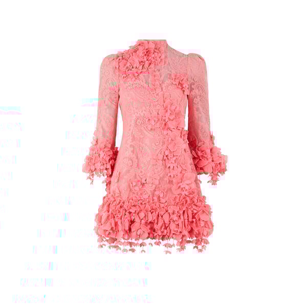 Robe courte High Tide en coton mélangé