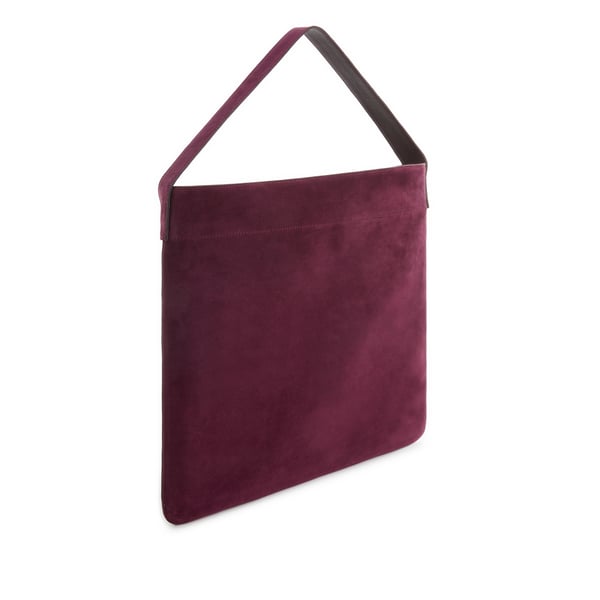 Sac à main en cuir suédé