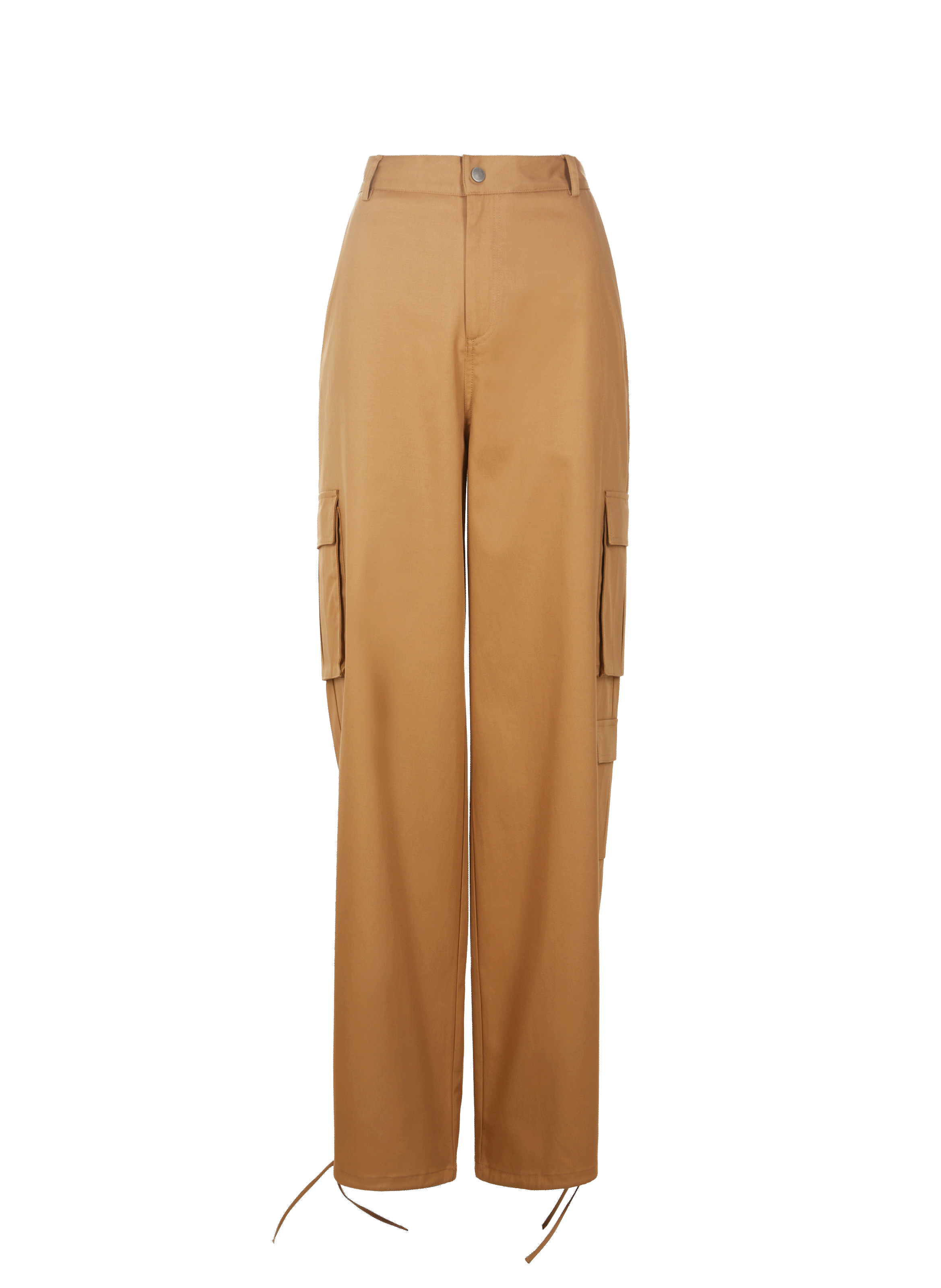 SAISON 1865 Cotton cargo pants Brown