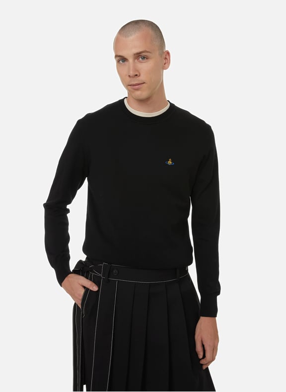 Mens black sales vivienne westwood jumper