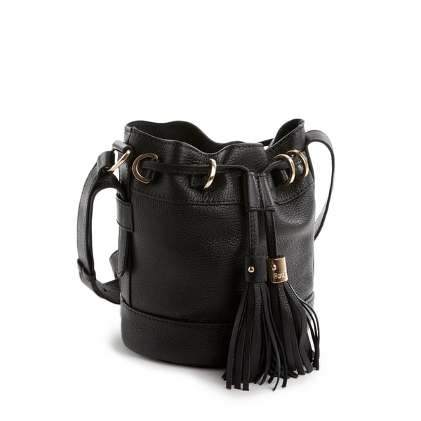 Sac seau en cuir