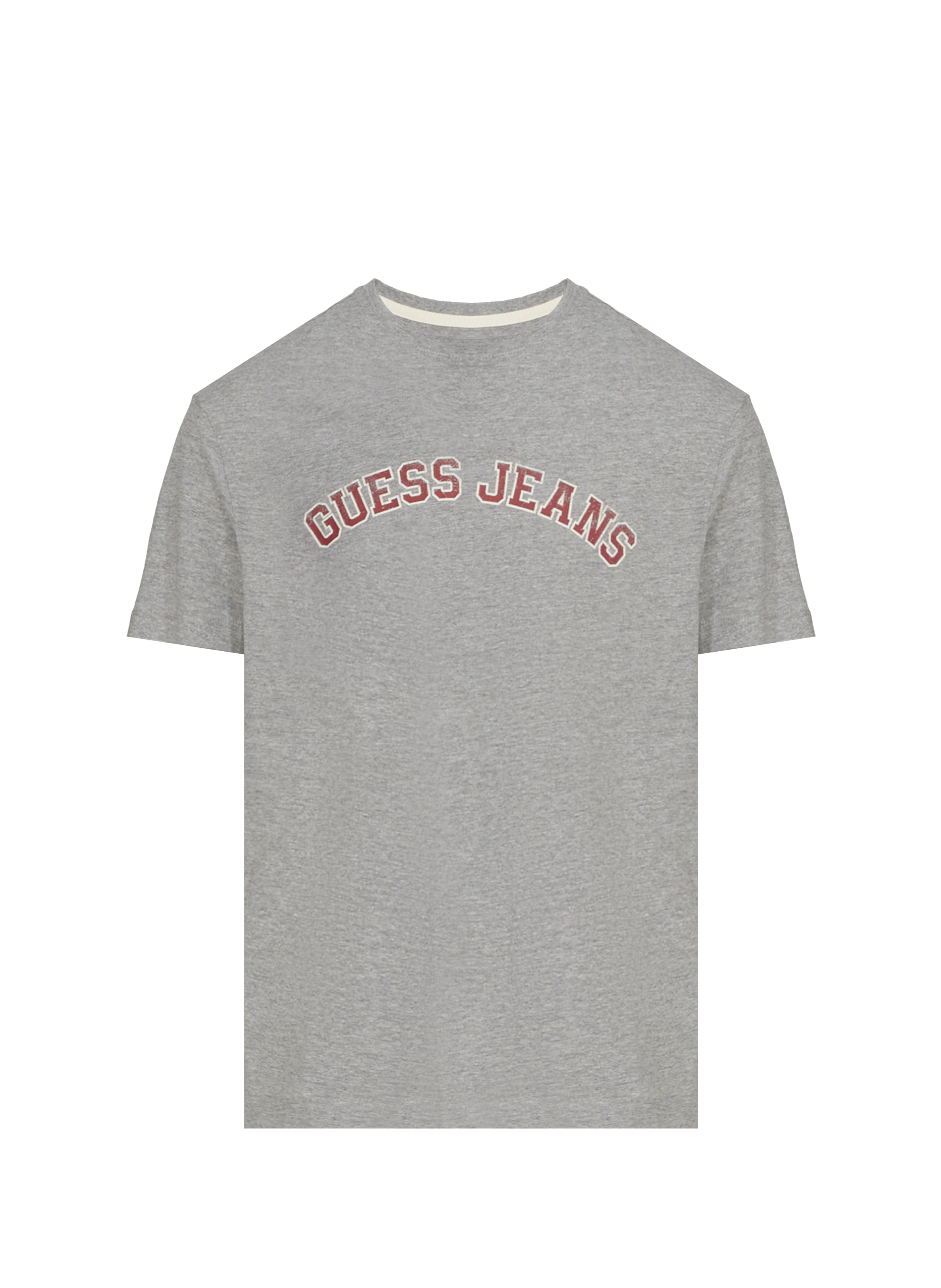 Cotton Logo T-shirt GUESS Grey