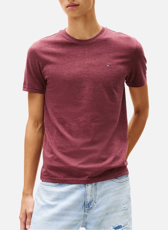 T-shirt à logo Rouge by TOMMY HILFIGER TOMMY HILFIGER T-shirt à logo Rouge