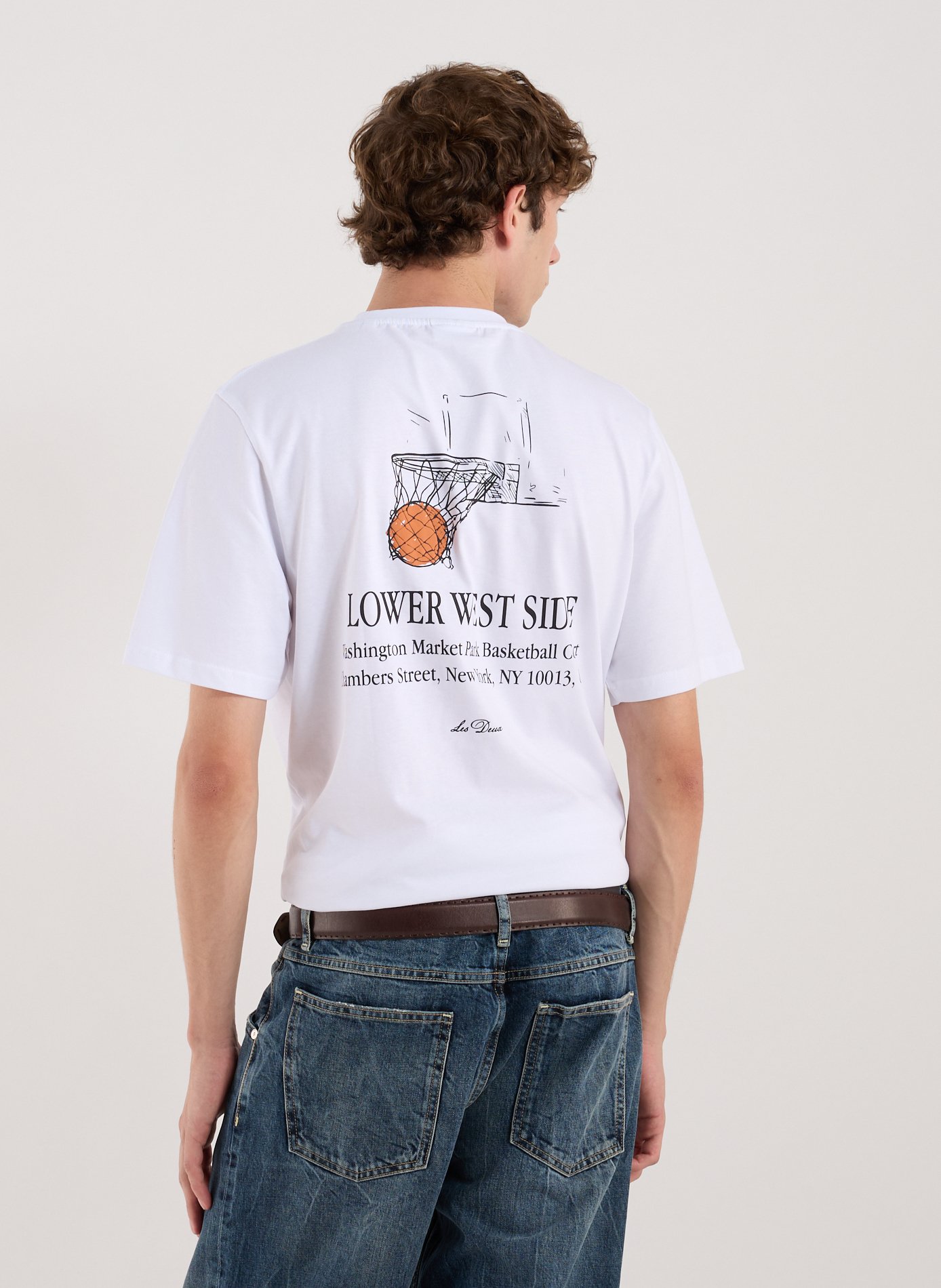 T-shirt à imprimé LES DEUX Blanc