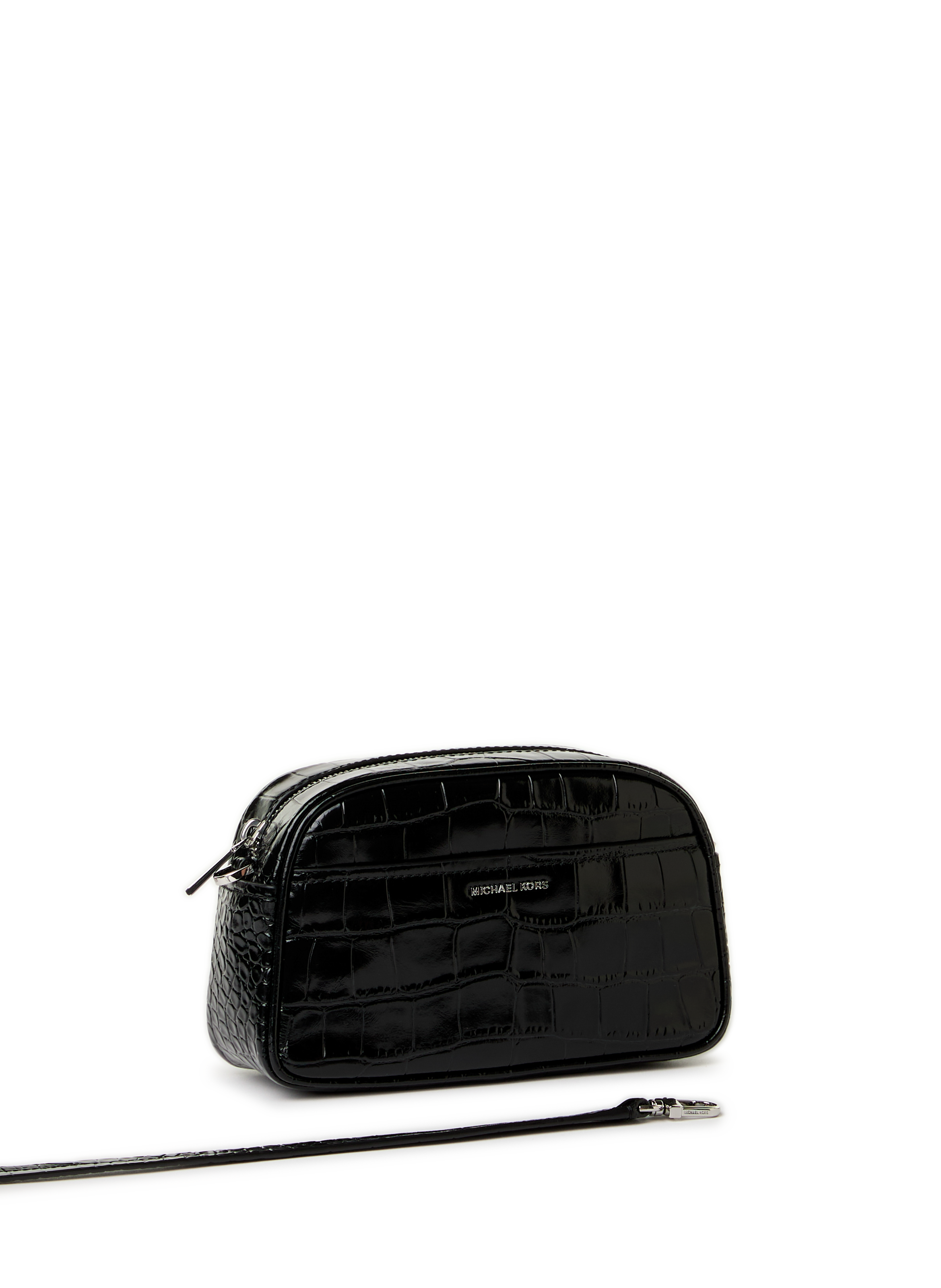 Textured leather bag MICHAEL KORS Black