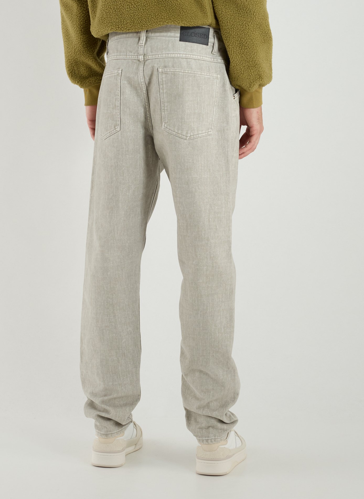 Pantalon en coton CLOSED Gris