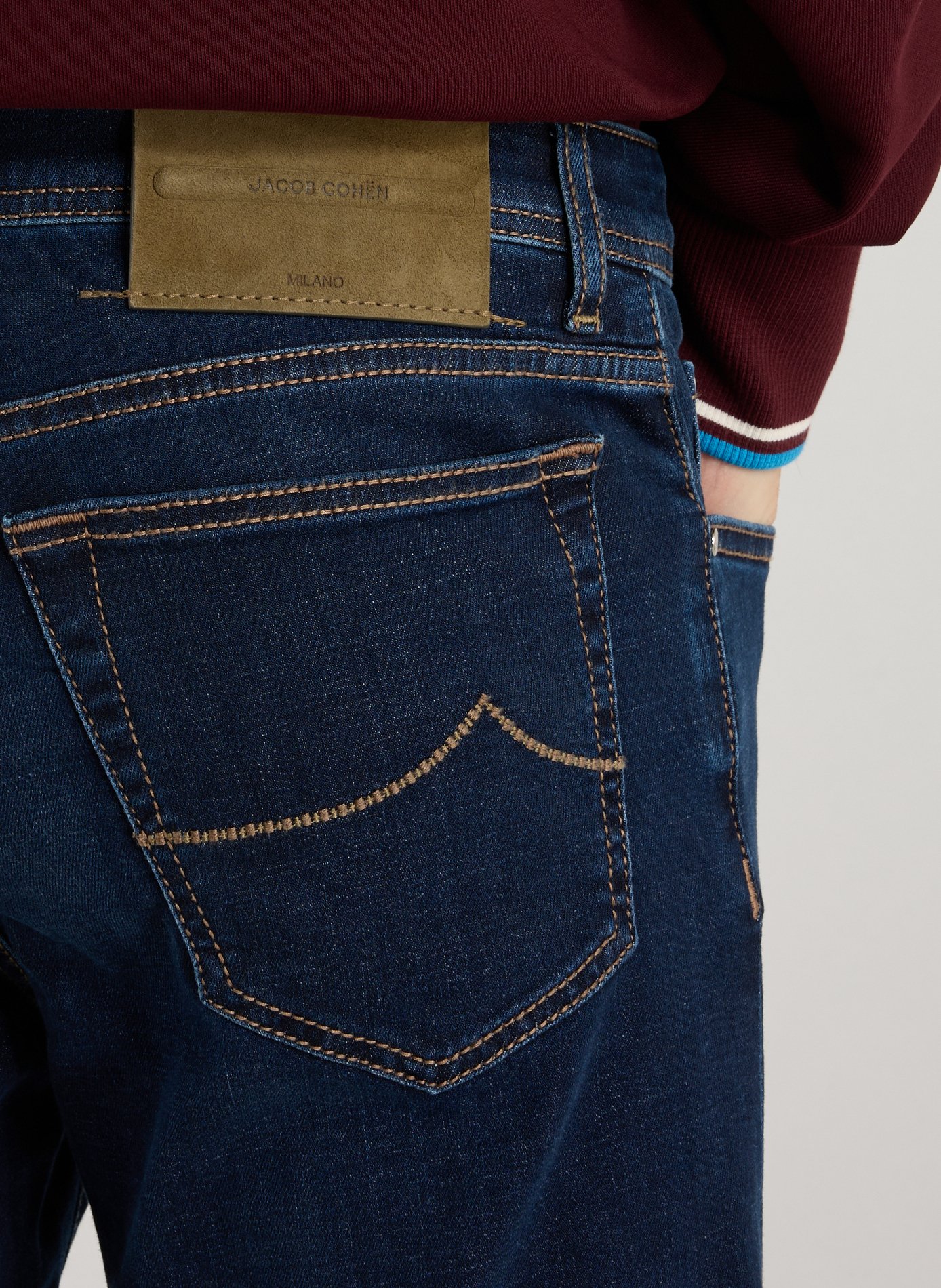 Cotton T-shirt JACOB COHEN Blue