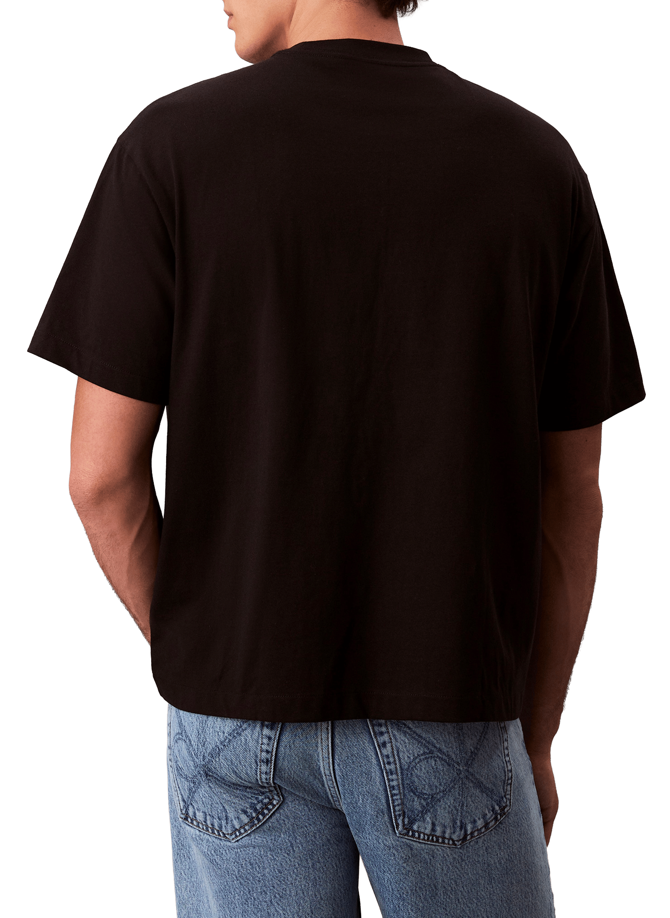 T-shirt en coton CALVIN KLEIN Noir