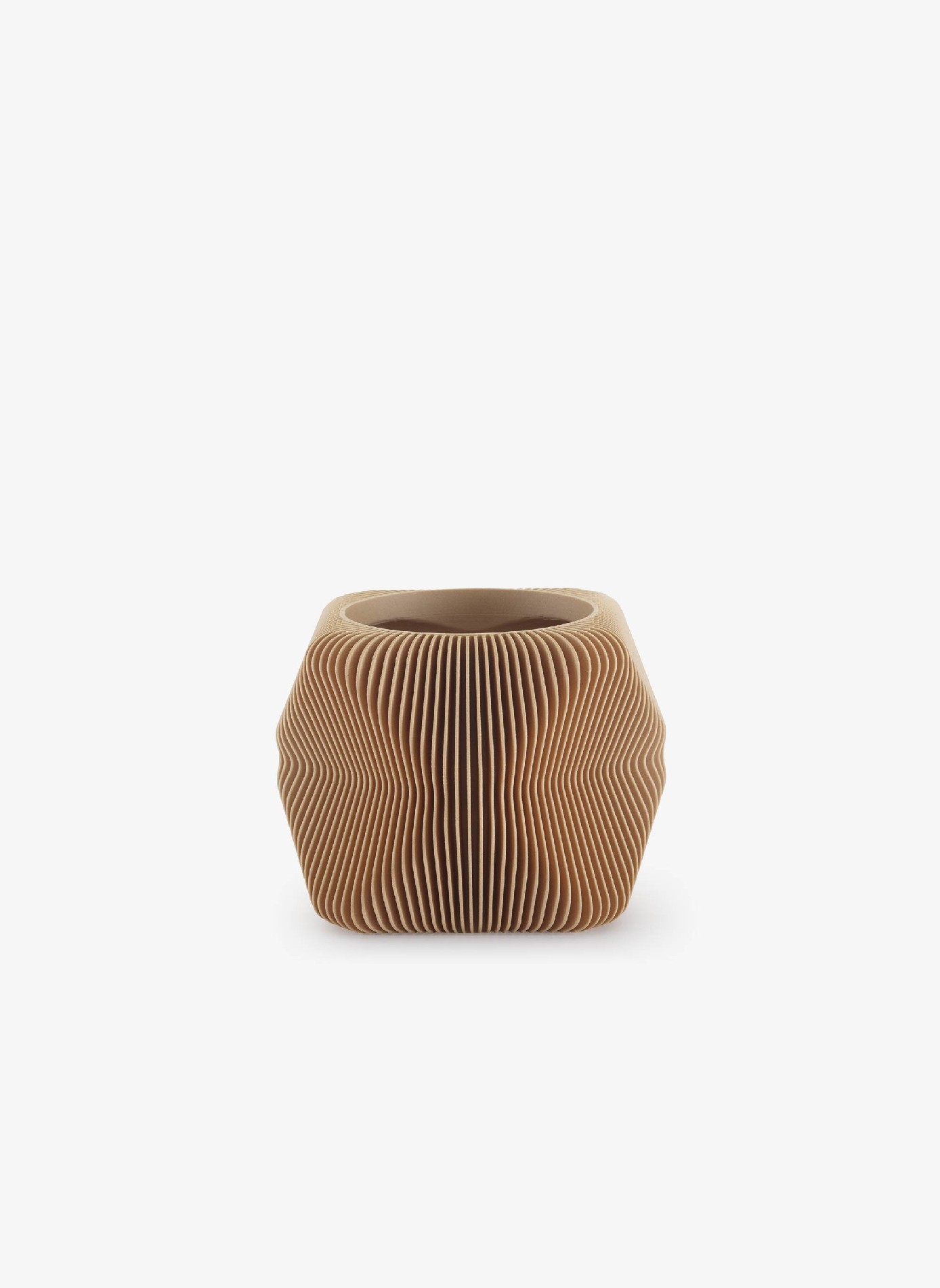 Cache-pot terre d'ombres CINNA Beige