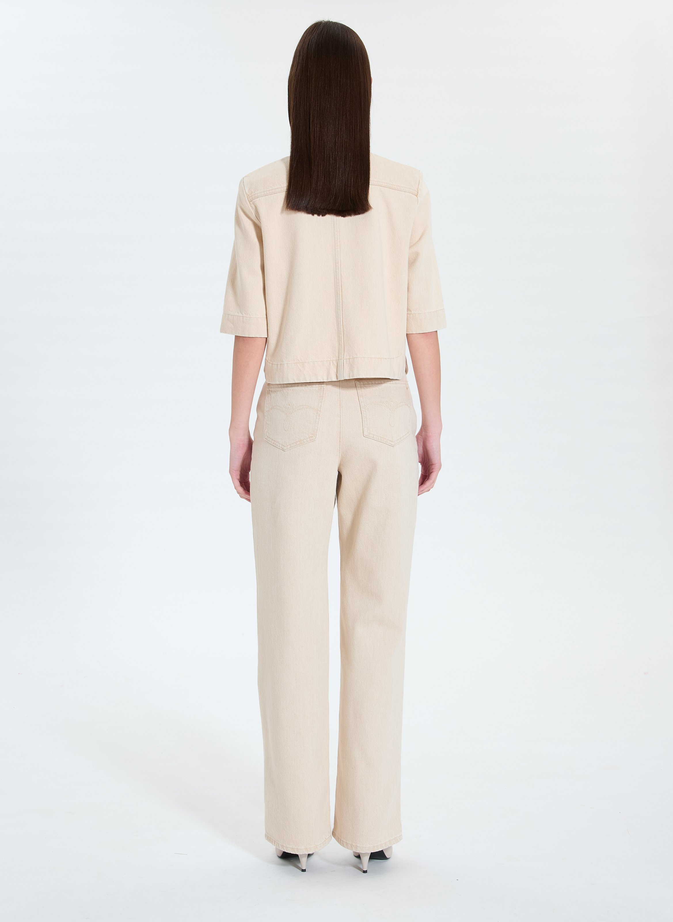 Chemise  celina ZAPA Beige