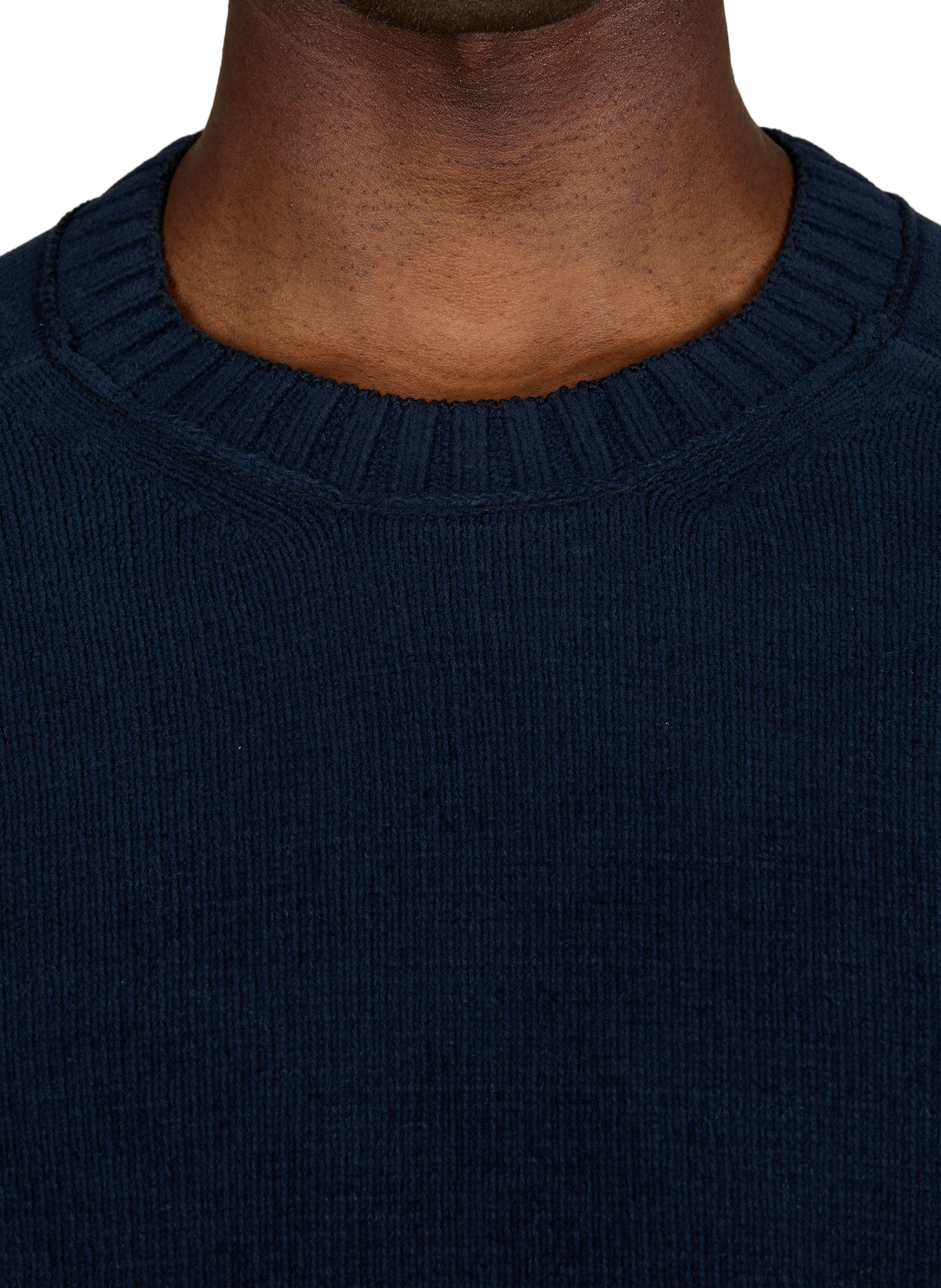 Round neck cotton sweatshirt CP COMPANY Blue