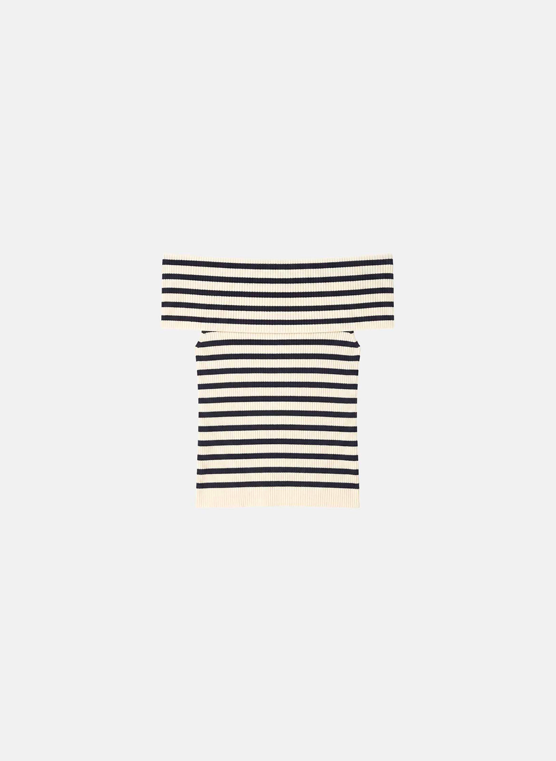 T-shirt twist TARA JARMON Bleu