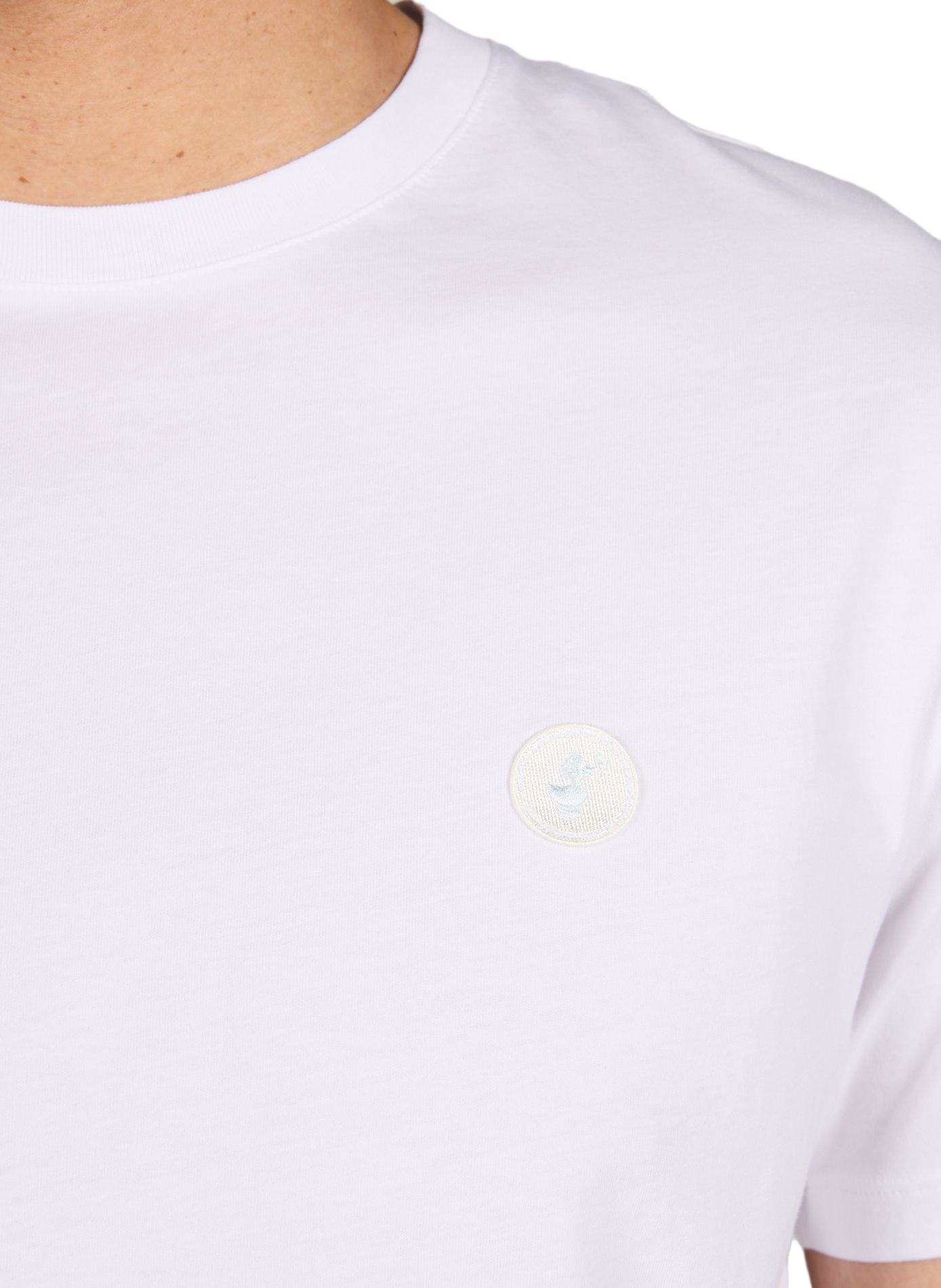 Tee-shirt droit en coton SAVE THE DUCK Blanc