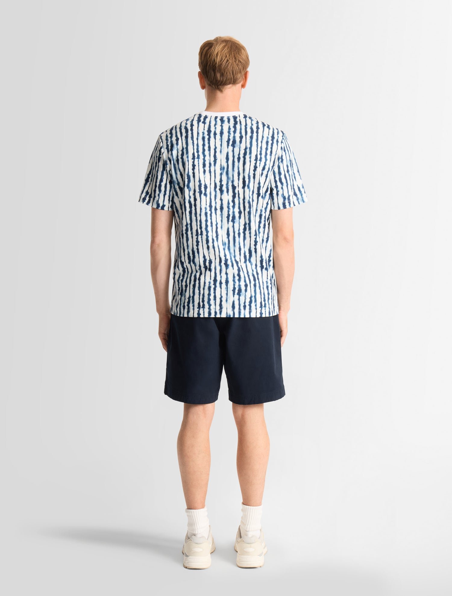 T-shirt tylo shibo col rond coupe regular FUSALP Bleu