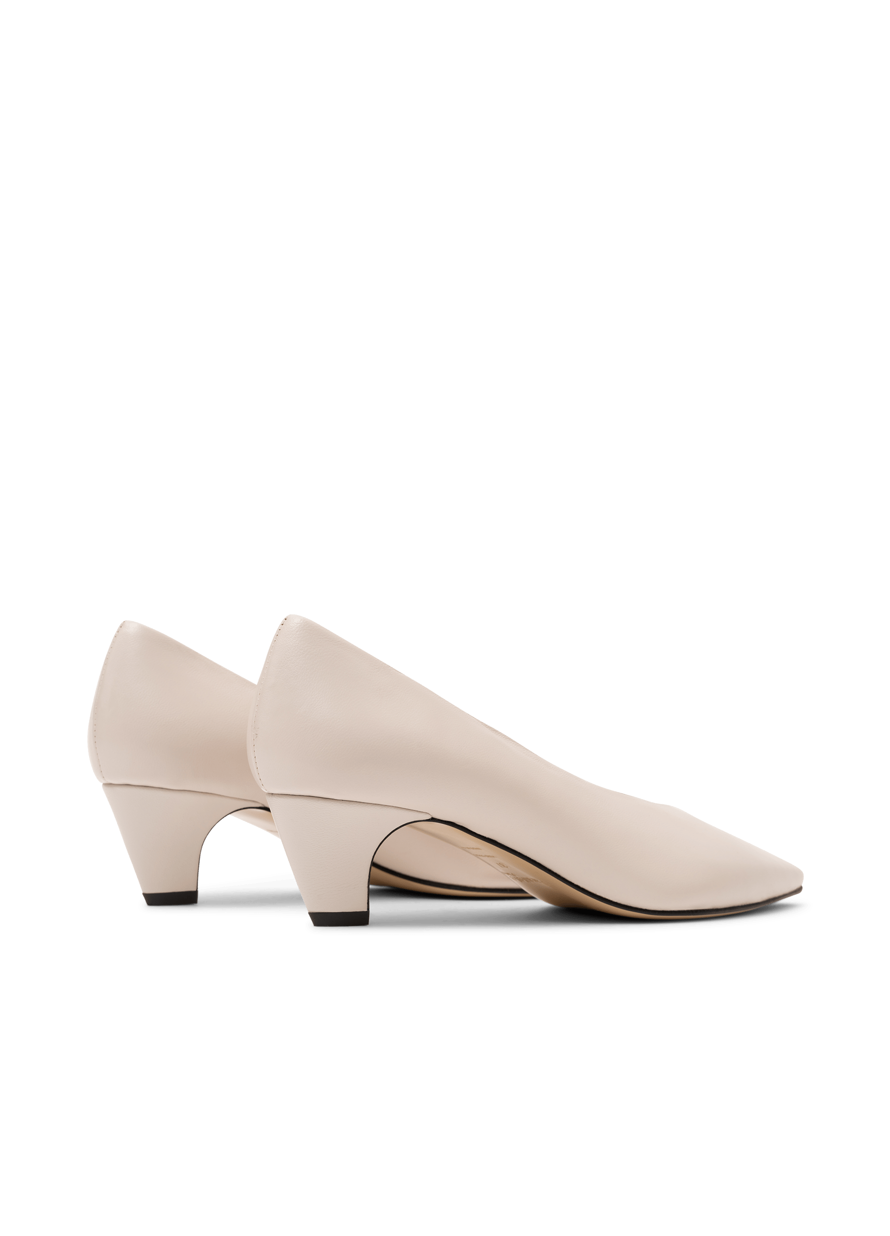 Escarpins casina en nappa PARALLELE Blanc