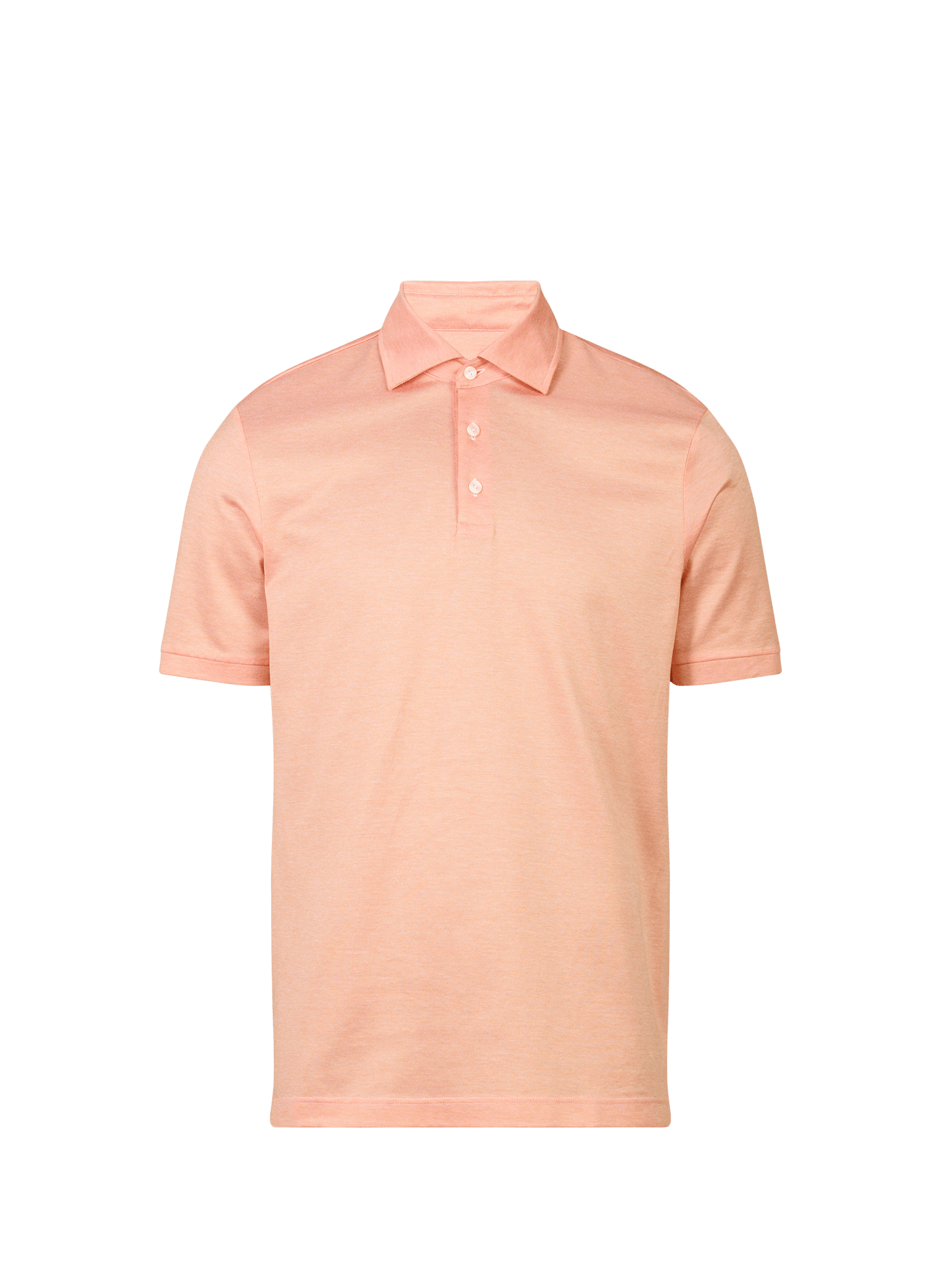 Katoenen poloshirt met korte mouwen ETON Oranje