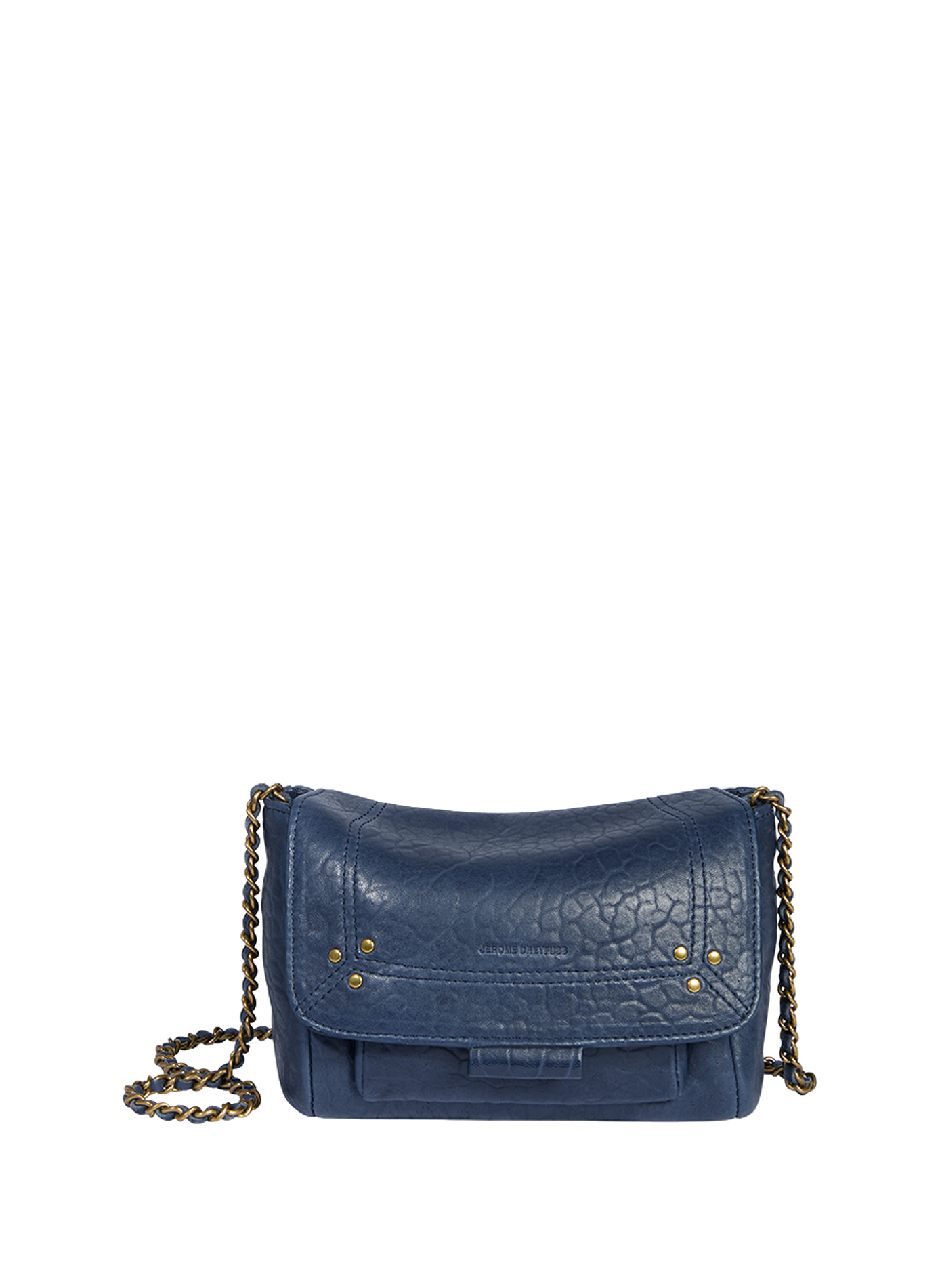 Sac Lulu S en cuir d'agneau  JÉRÔME DREYFUSS Bleu