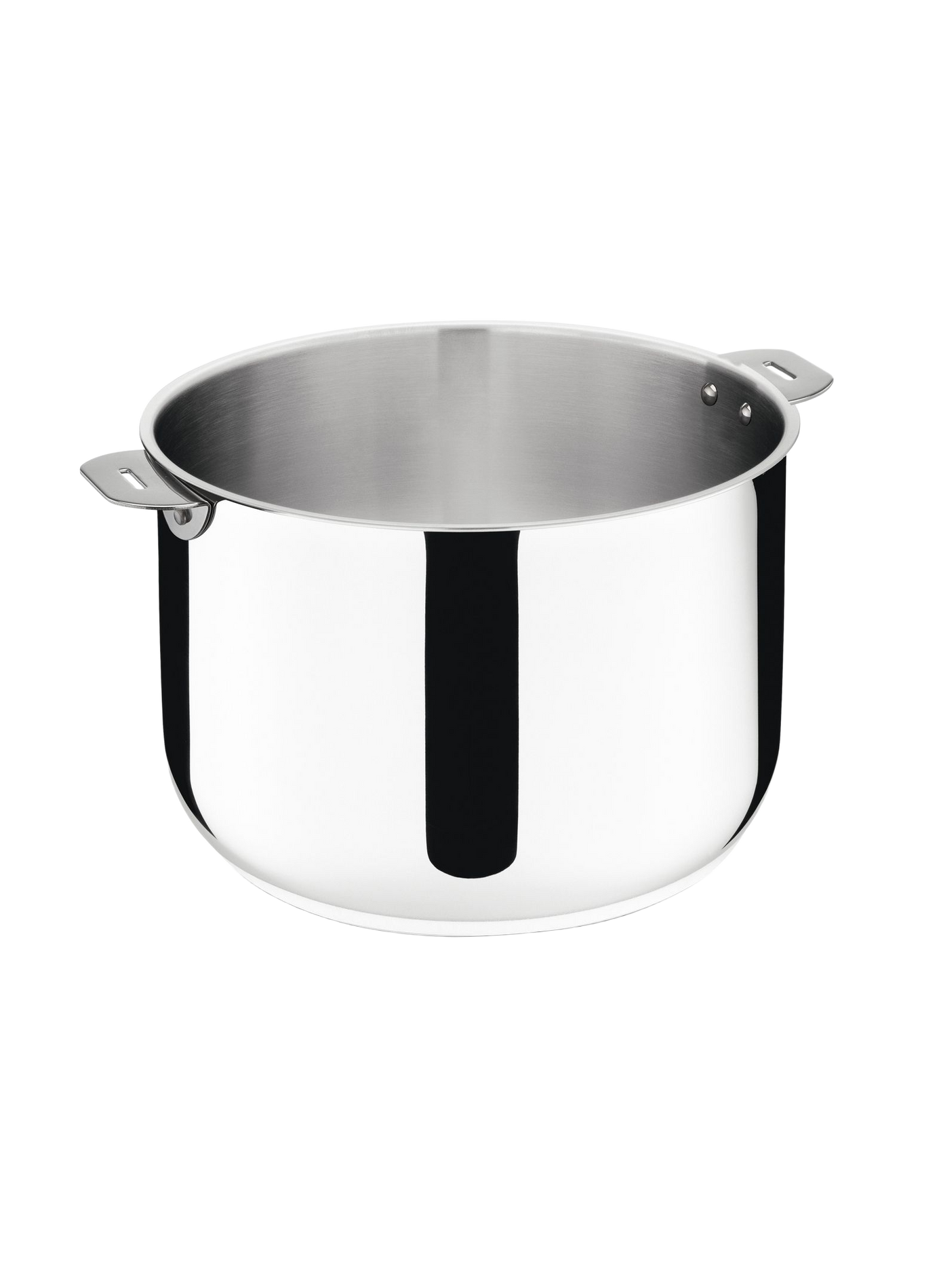 Casserole Salvaspazio avec couvercle en acier inoxydable LAGOSTINA Silver