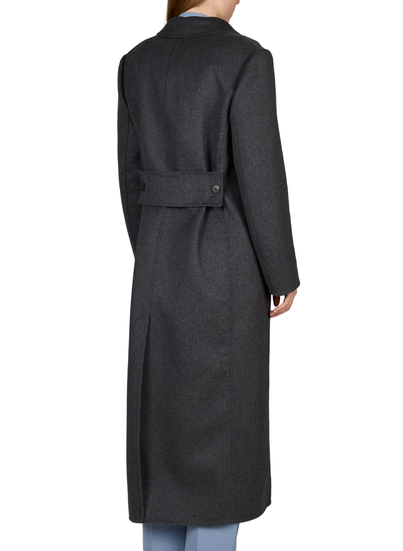 Oversize-Mantel aus Wolle und Kaschmir VICTORIA BECKHAM Grau
