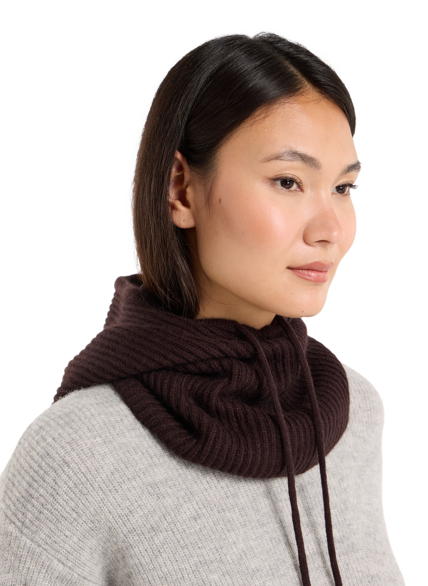 Solid Hoodie SAISON 1865 Brown