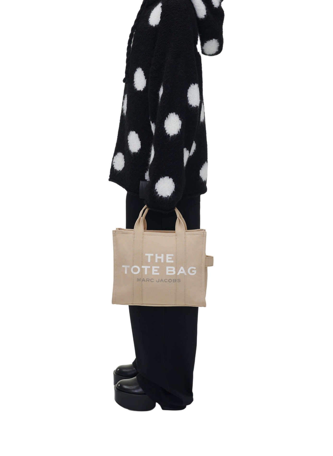 Tas cabas The Canvas Medium Tote Bag | Beige MARC JACOBS Dames