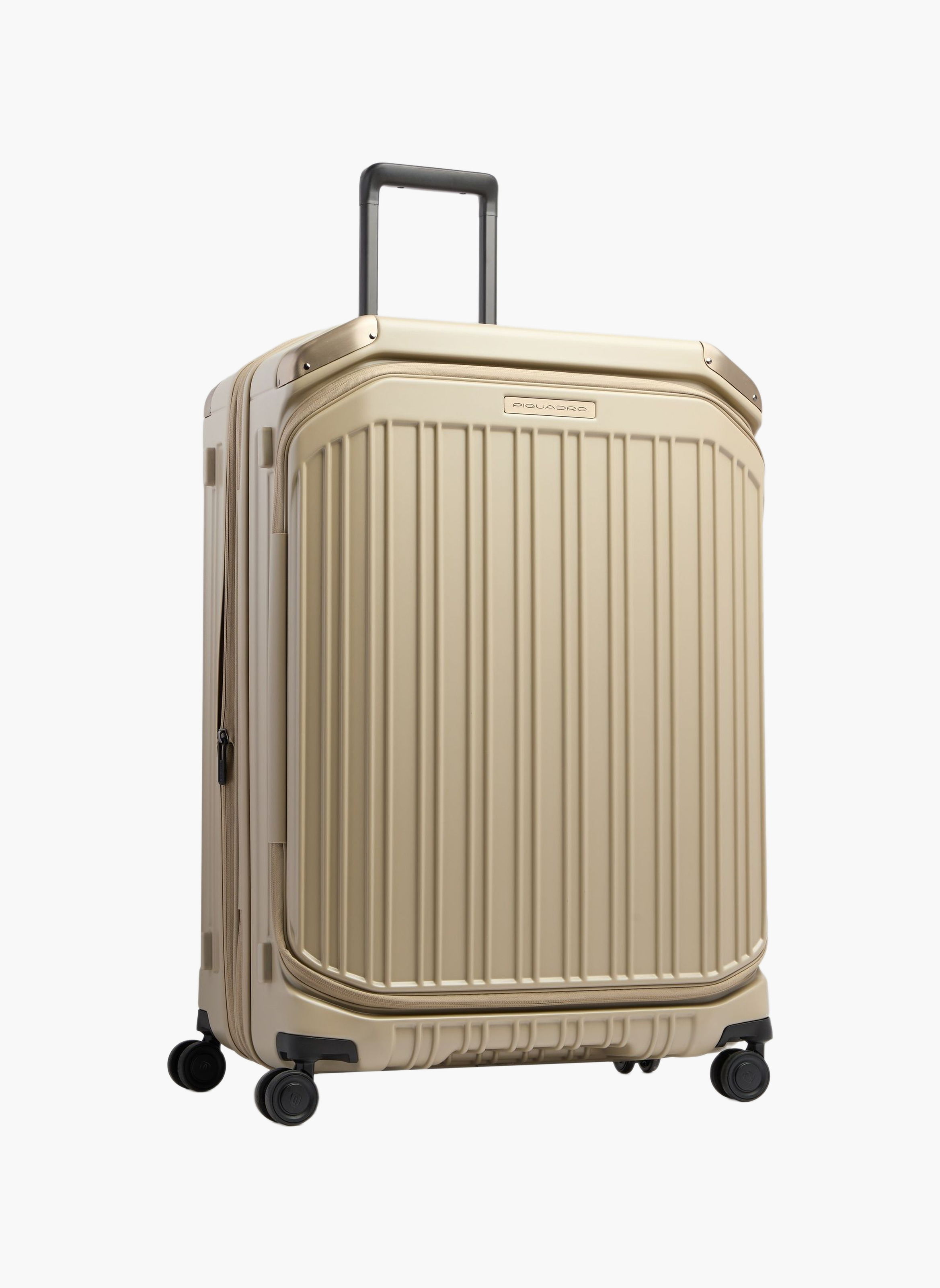 Grande valise à 4 roues extensible PIQUADRO Beige