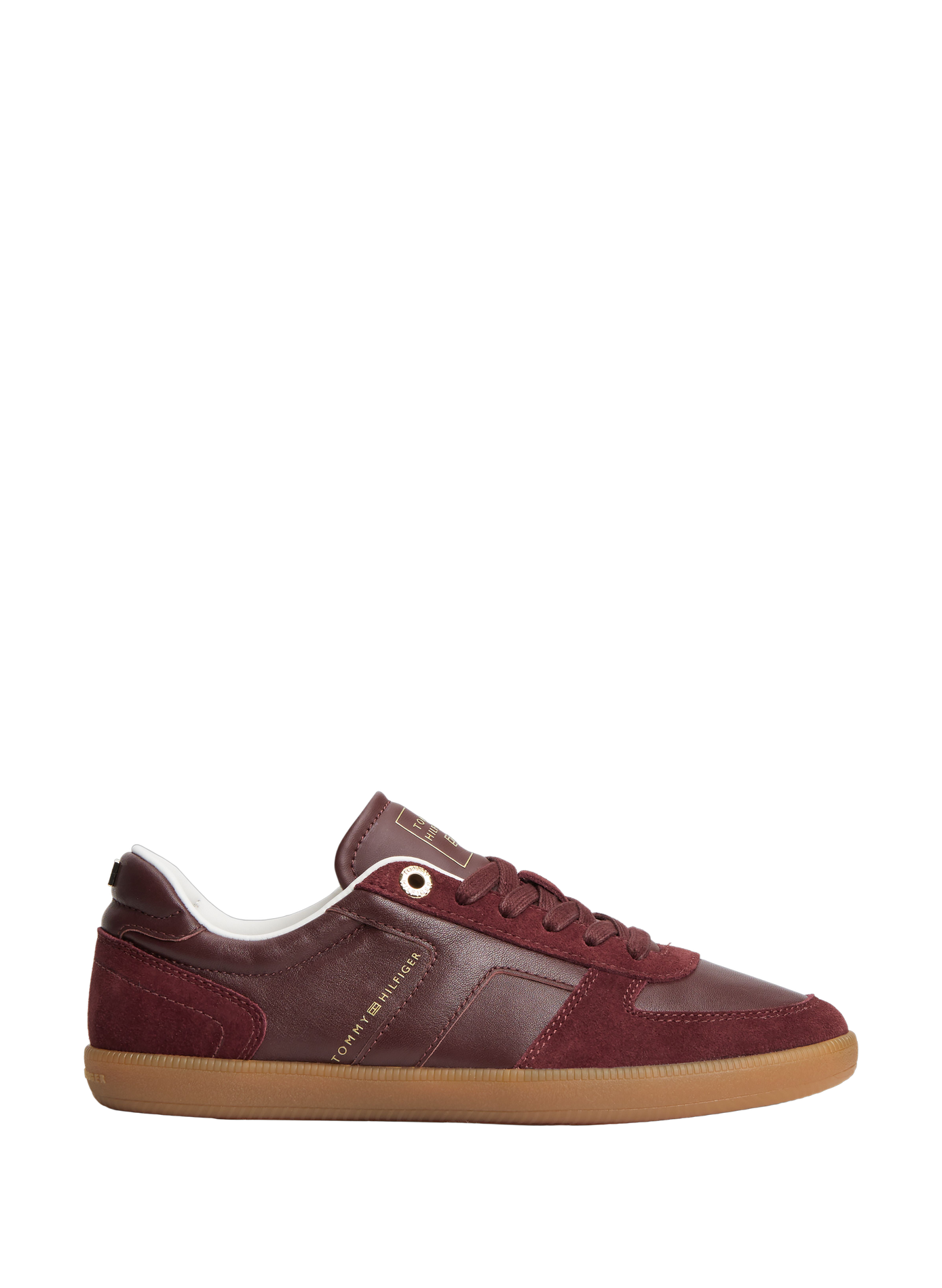 Baskets basses en cuir TOMMY HILFIGER Multicolore