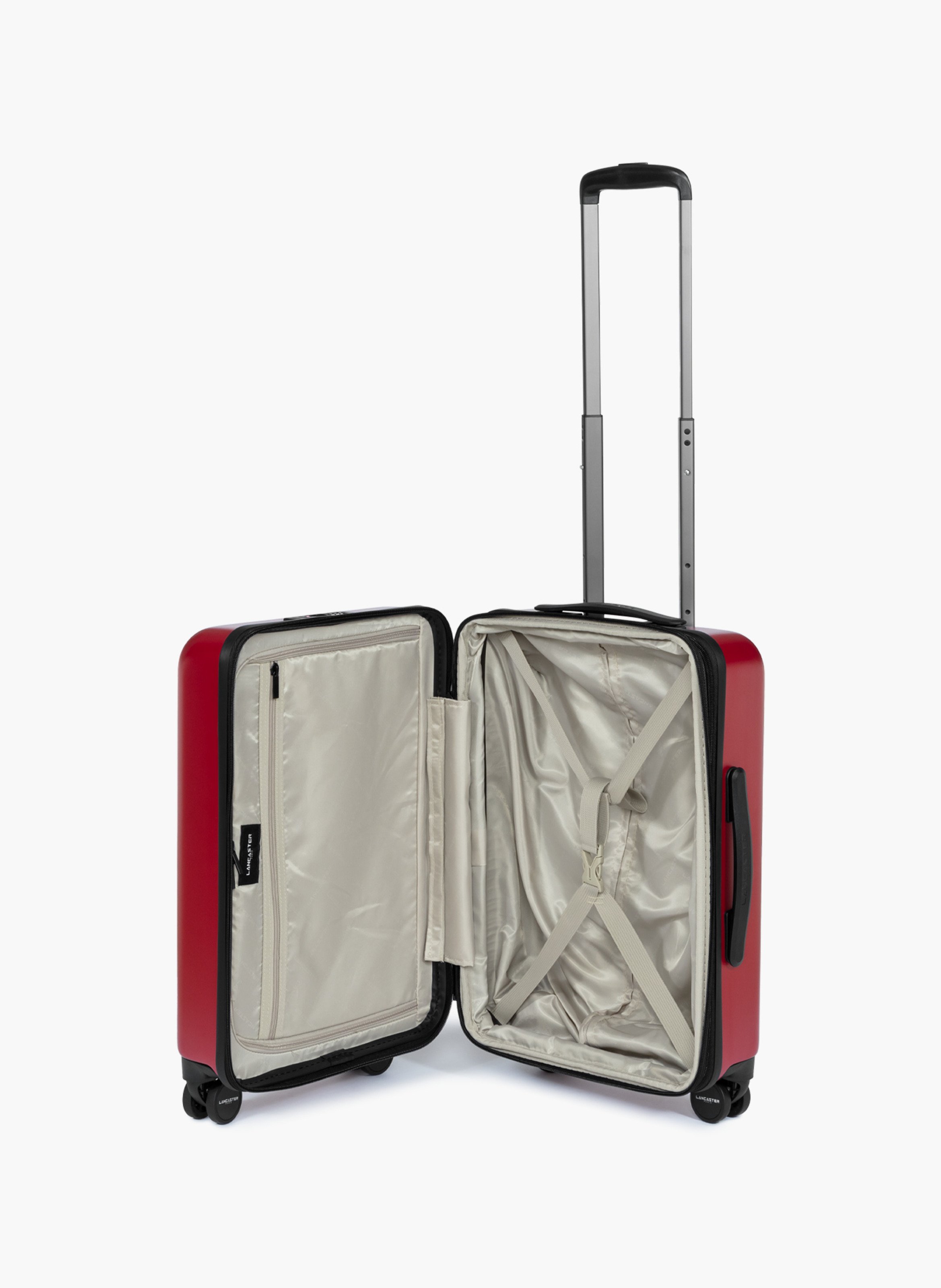 Valise cabine - cdg LANCASTER Rouge
