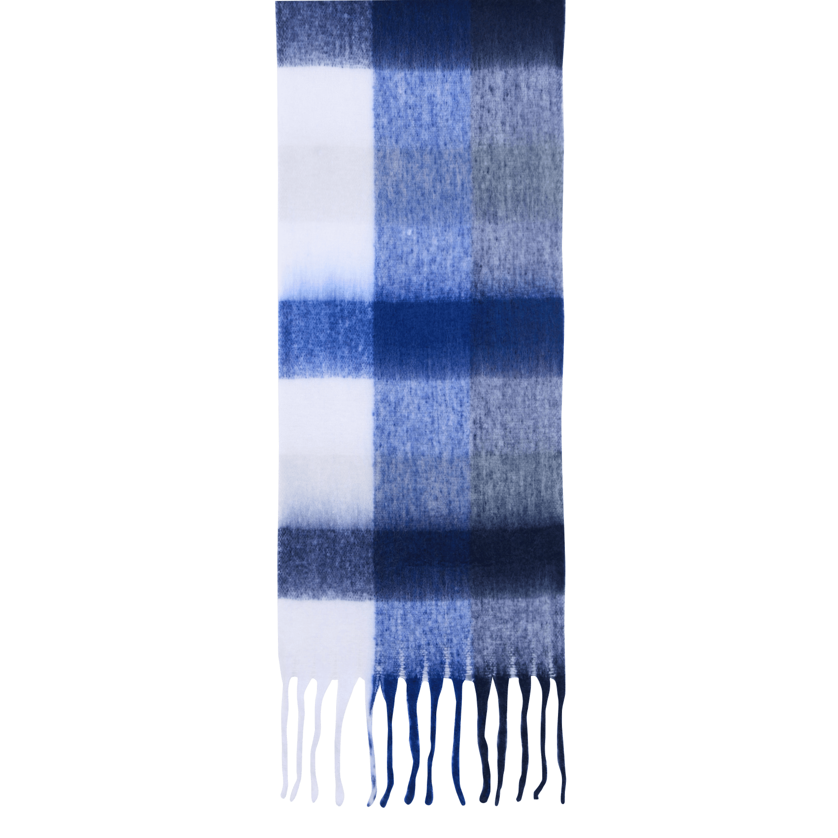 Geruite sjaal LA FEE MARABOUTEE Blauw